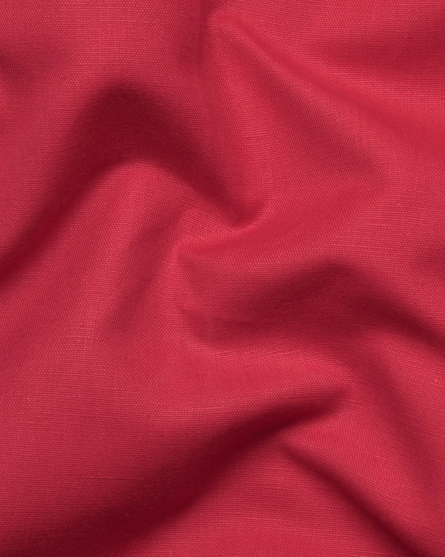 Candy Red Luxurious Linen Waistcoat sold by French Crown product image thumbnail 3