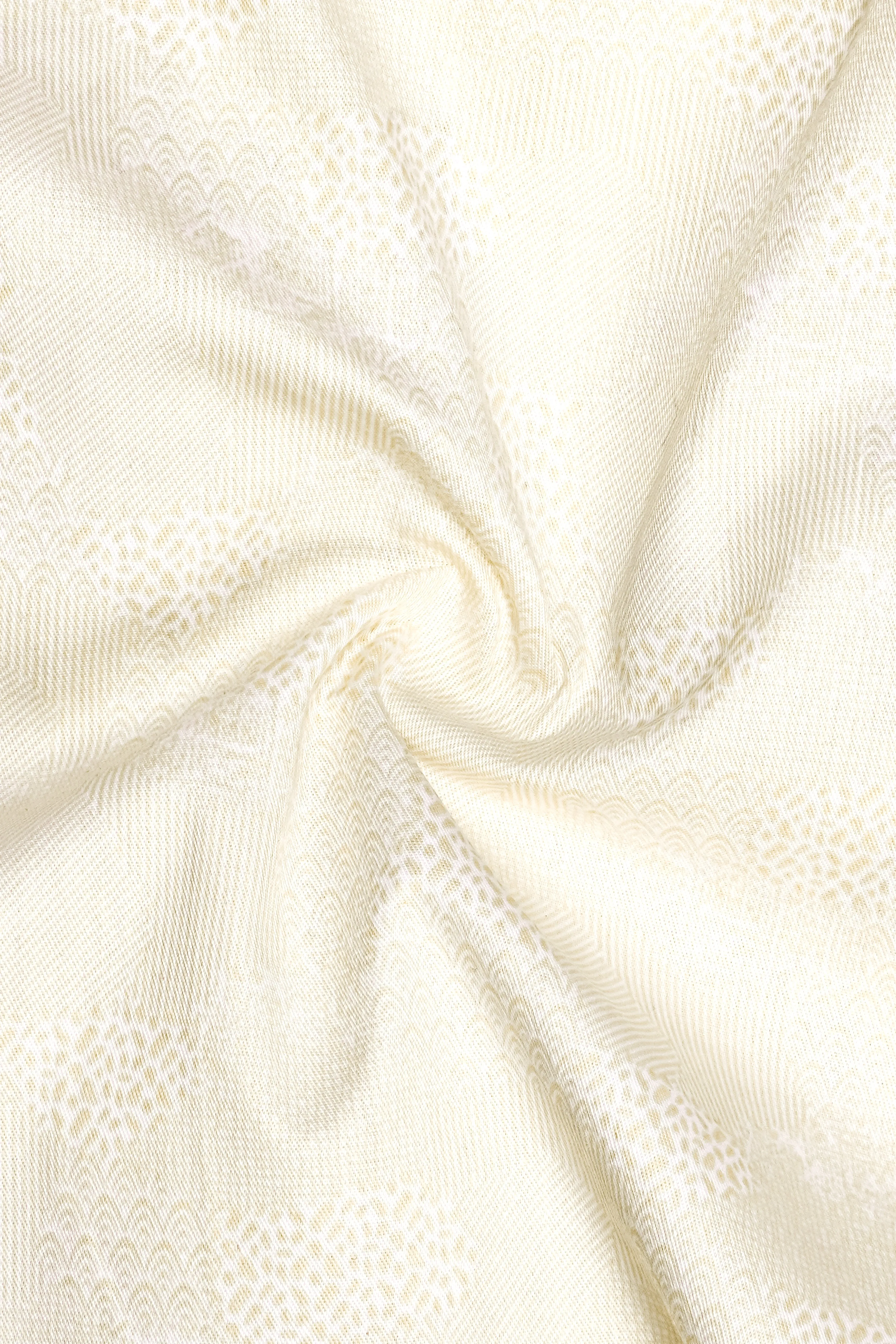 Chiffon Mist-Swizzle Cream Printed Super Soft Premium Cotton Dress Shirt sold by French Crown product image thumbnail 2