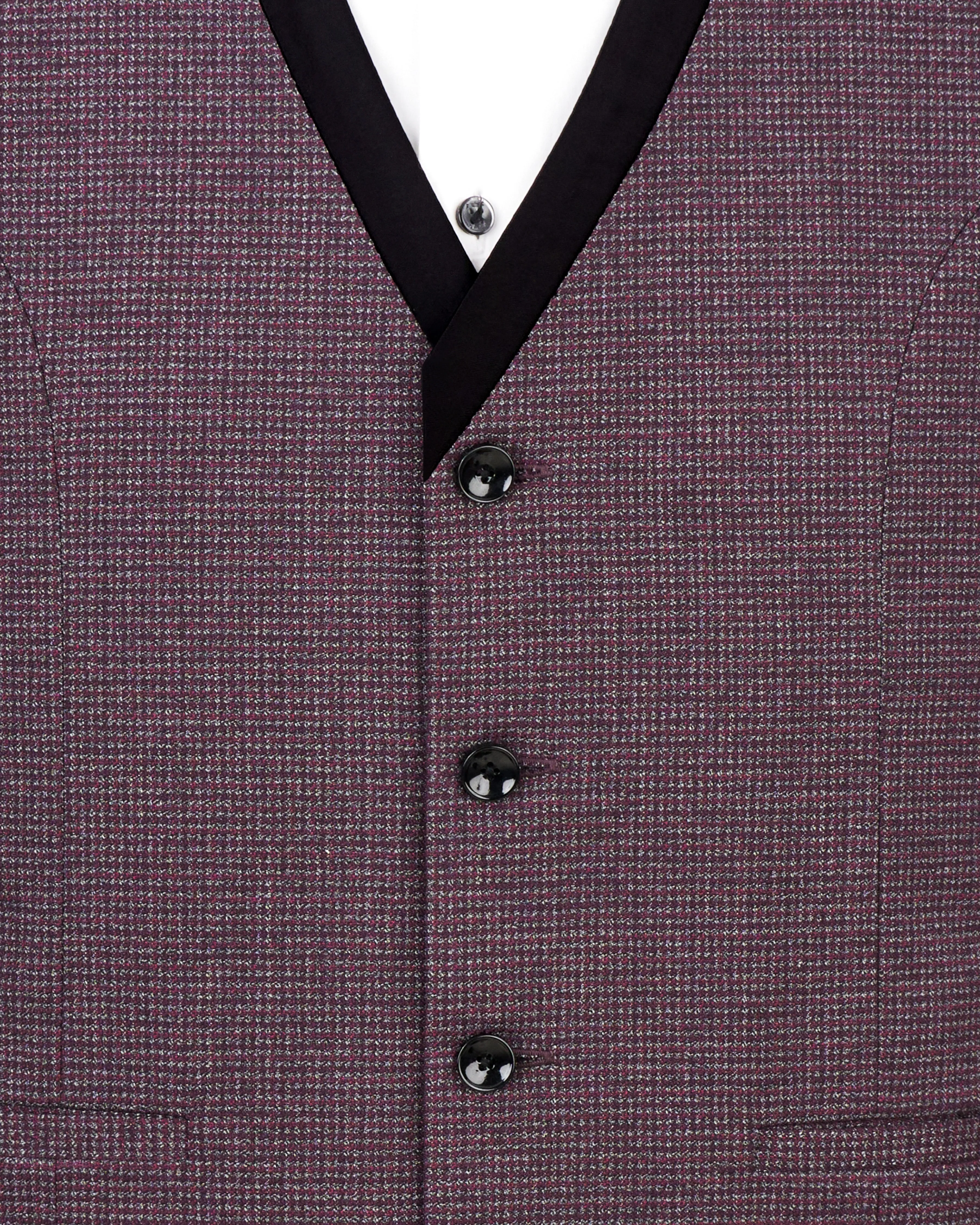 Byzantium Wool Rich Waistcoat sold by French Crown product image thumbnail 5
