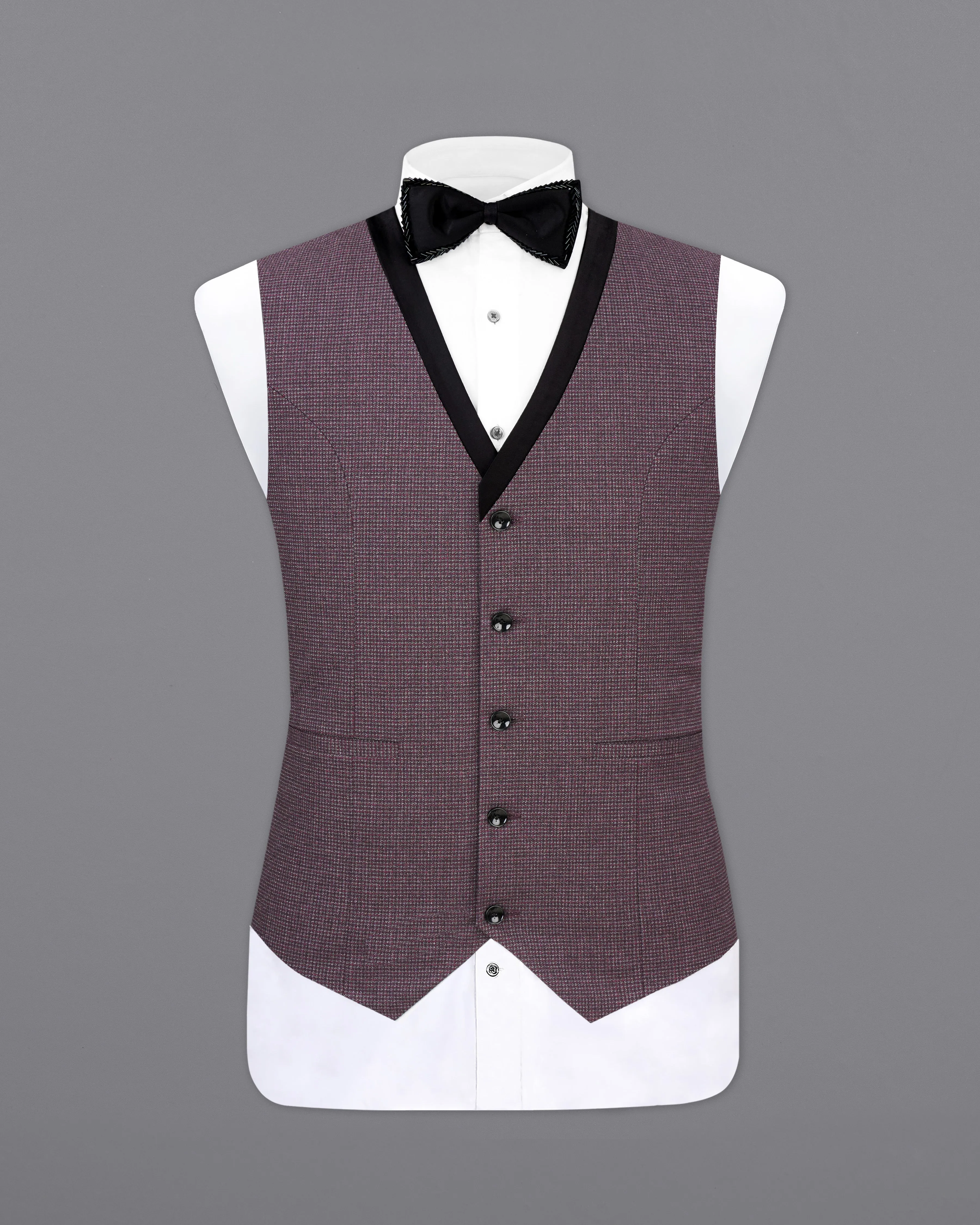 Byzantium Wool Rich Waistcoat sold by French Crown product image thumbnail 2