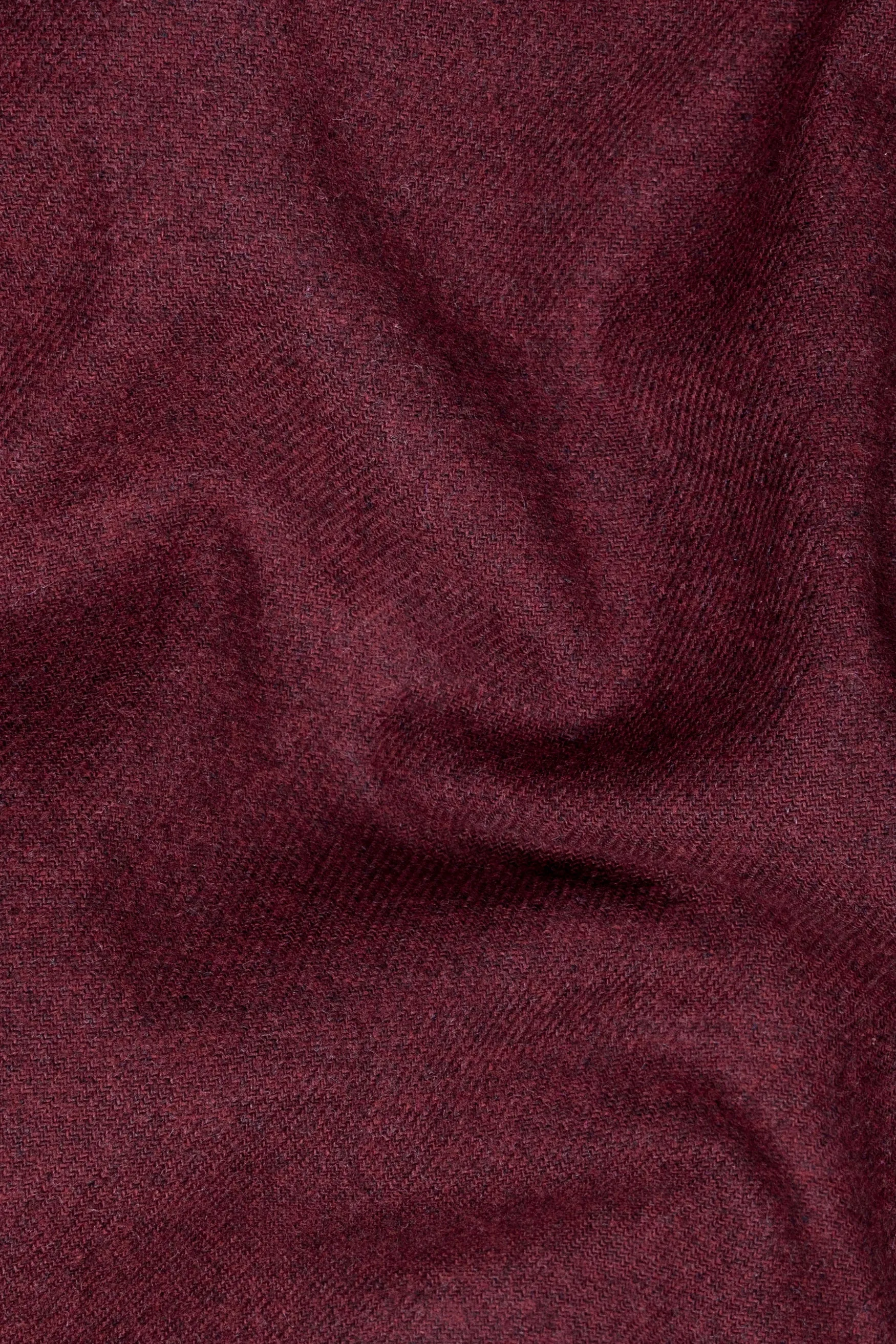 Cocoa Bean Brown Flannel Heavyweight Designer Overshirt/shacket sold by French Crown product image thumbnail 3