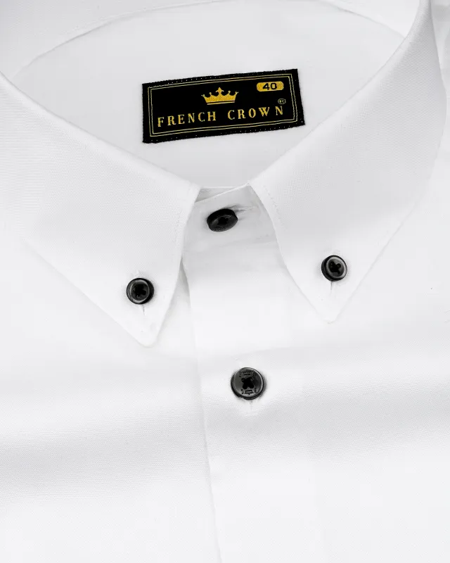 Bright White Royal Oxford Shirt sold by French Crown