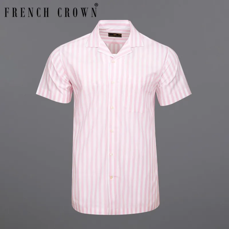 Mercury Striped Premium Cotton Shirt sold by French Crown