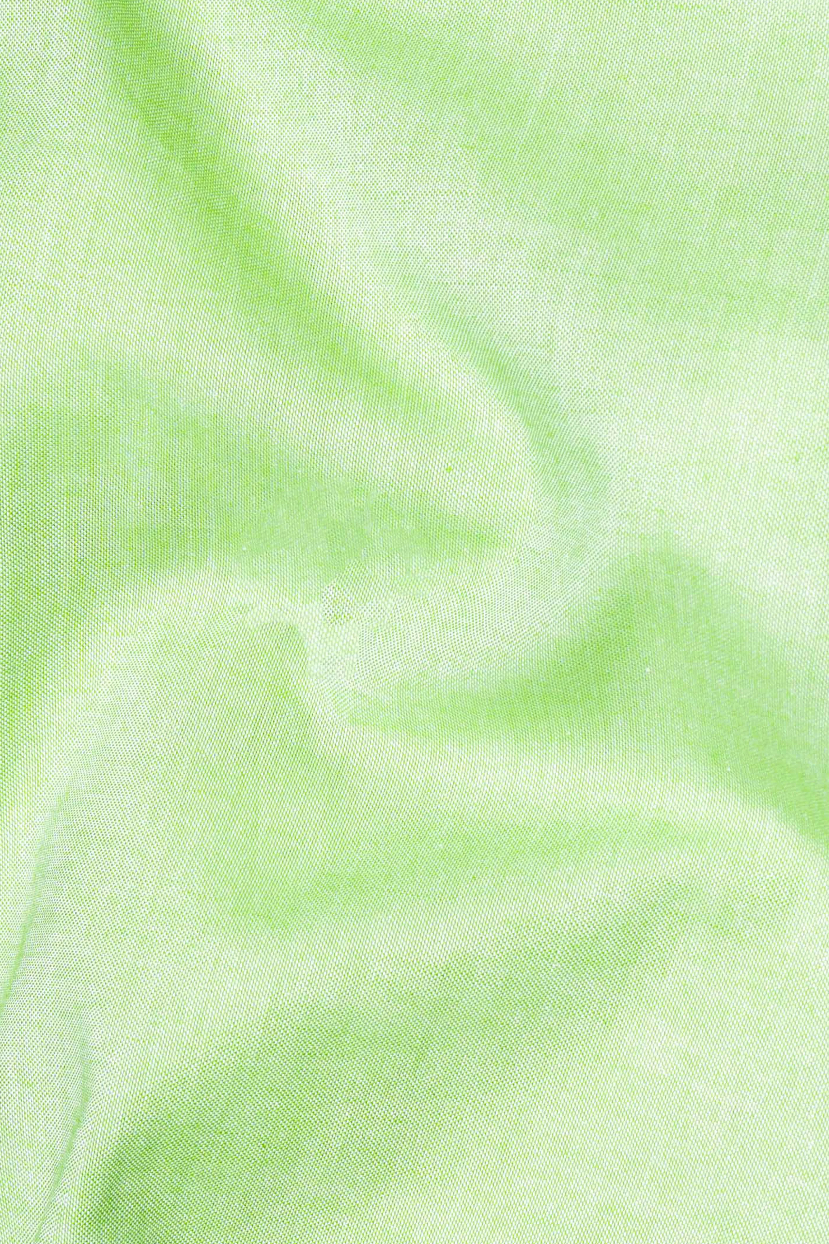 Washed Out Green Royal Oxford Shirt sold by French Crown product image thumbnail 2
