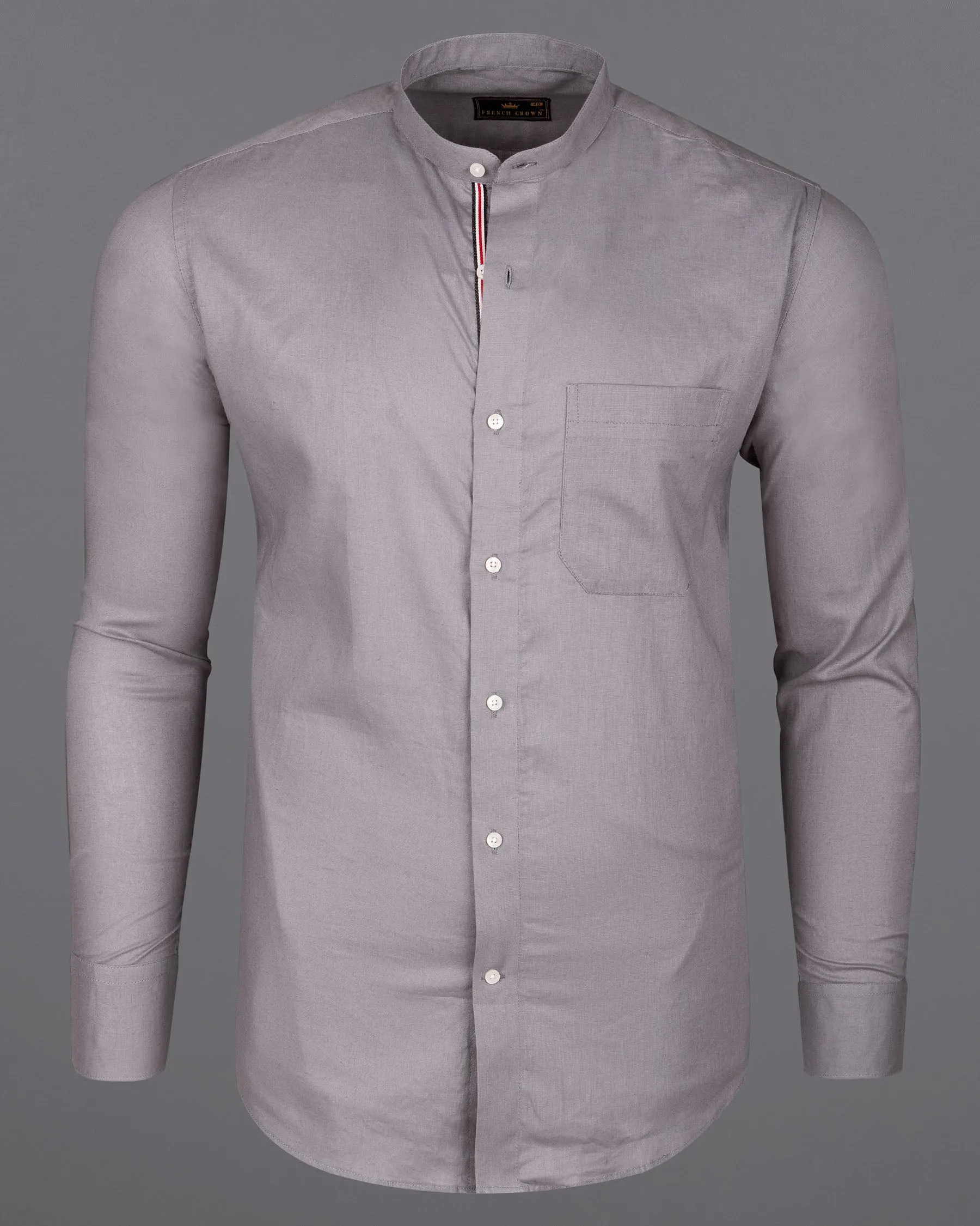 Rose Quartz Premium linen Shirt sold by French Crown product image thumbnail 5