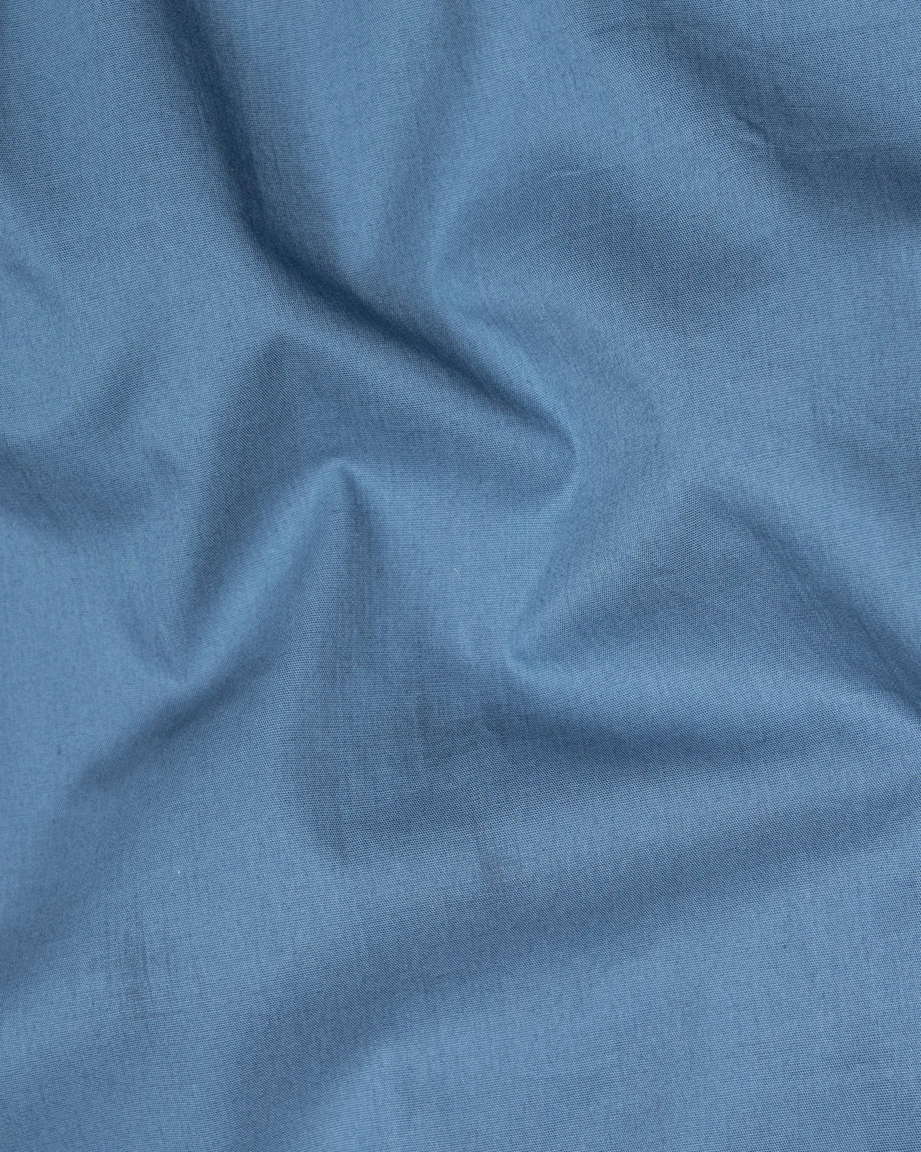 Horizon Blue Premium Cotton Kurta Shirt sold by French Crown product image thumbnail 3