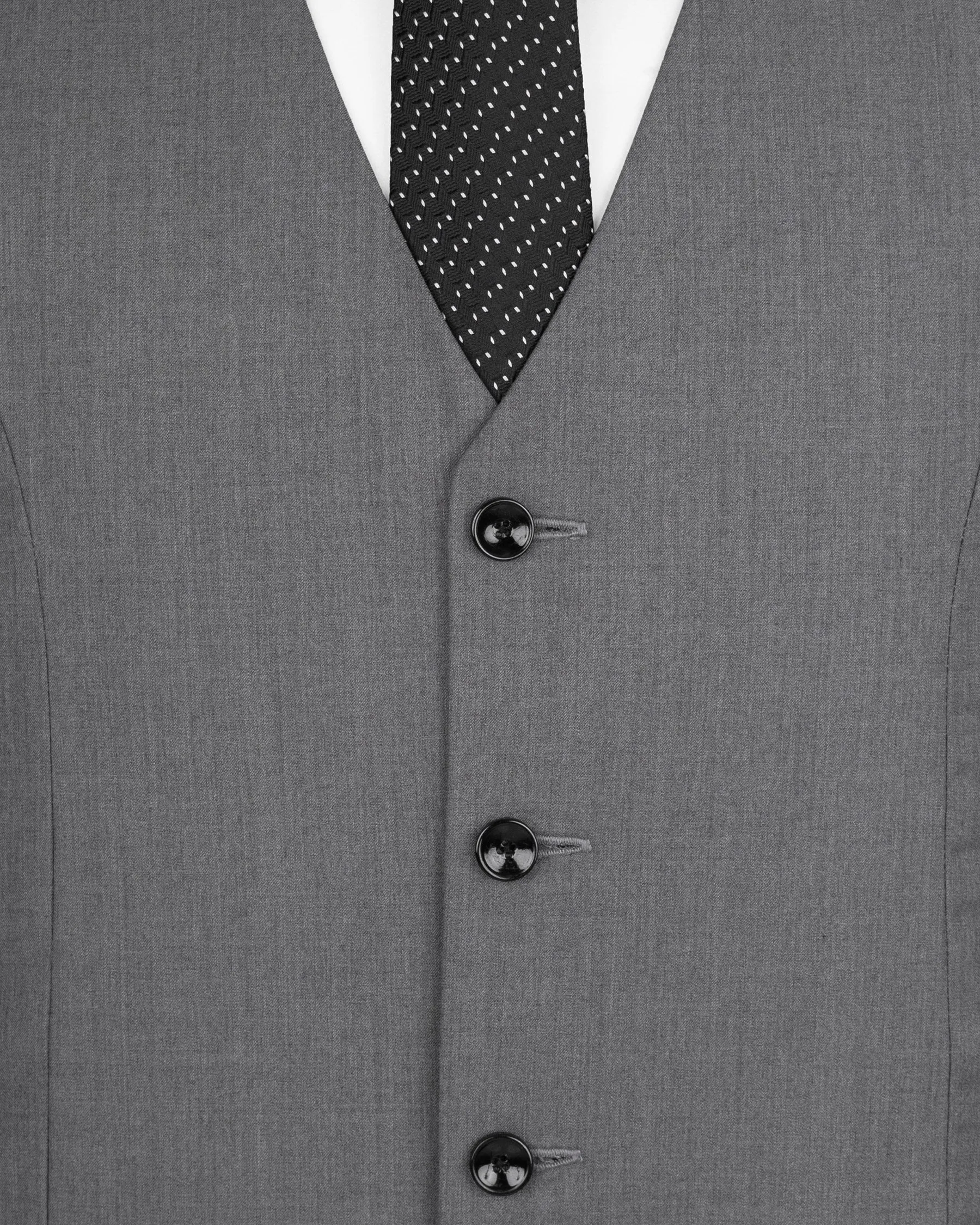 Storm Dust Grey Woolrich Waistcoat sold by French Crown product image thumbnail 5