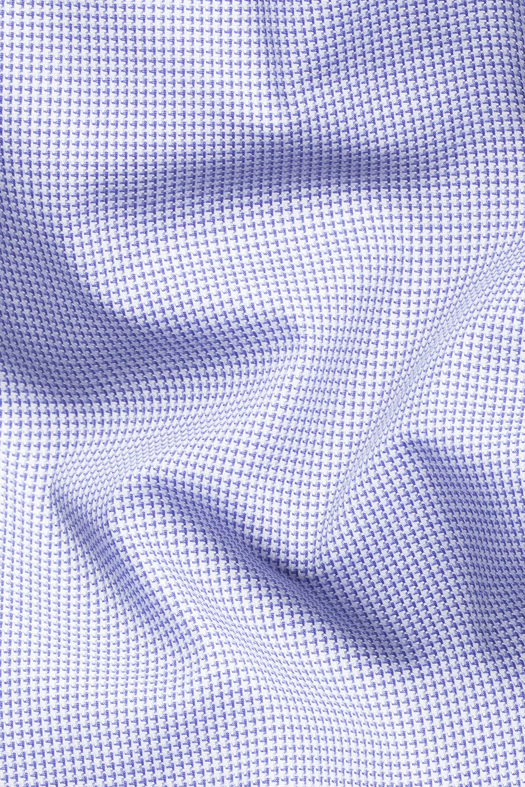 7swords-Amethyst Purple with White Collar and Cuffs Premium Cotton Shirt sold by French Crown product image thumbnail 2