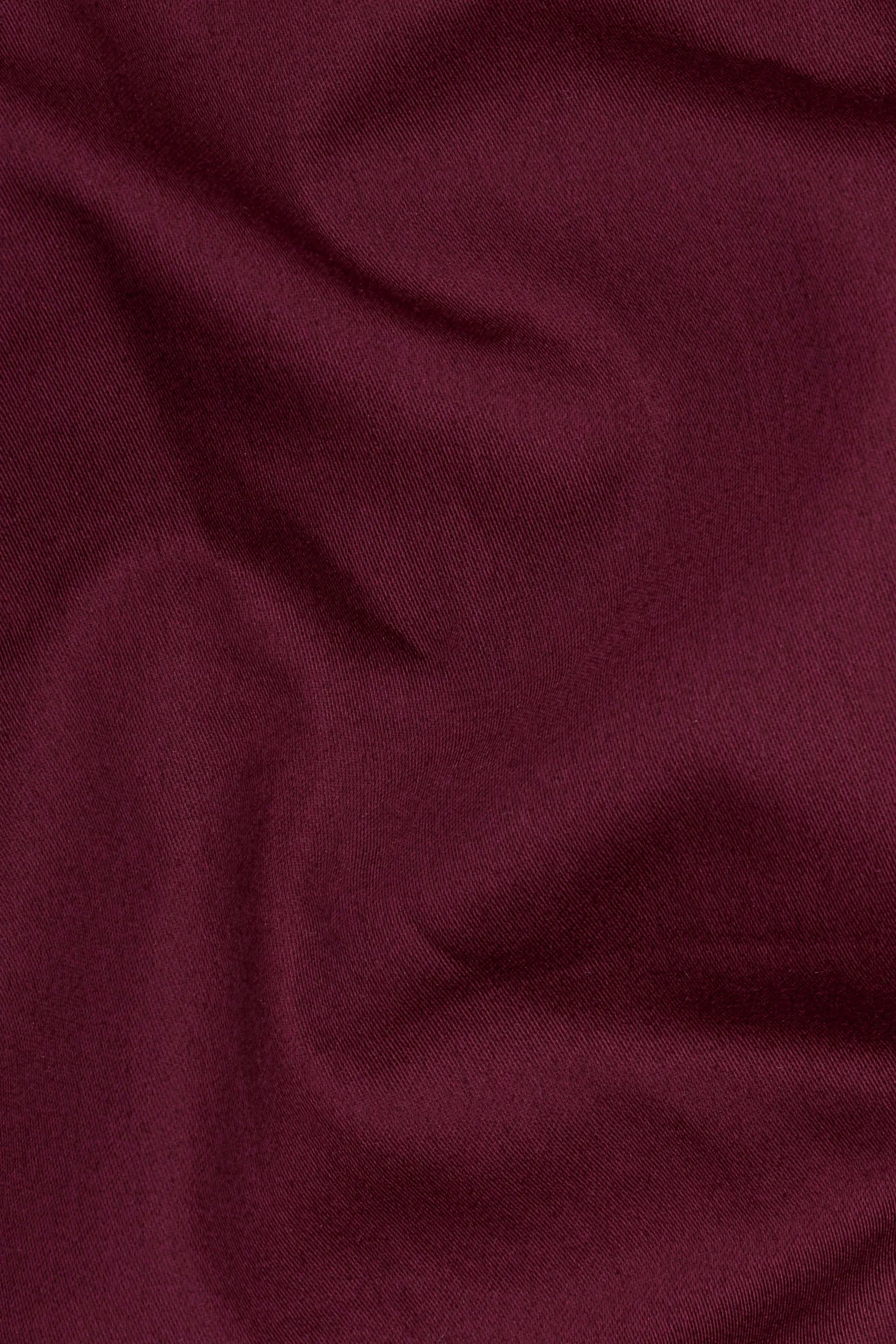 Crater Wine Subtle Sheen Super Soft Premium Cotton Kurta sold by French Crown product image thumbnail 3