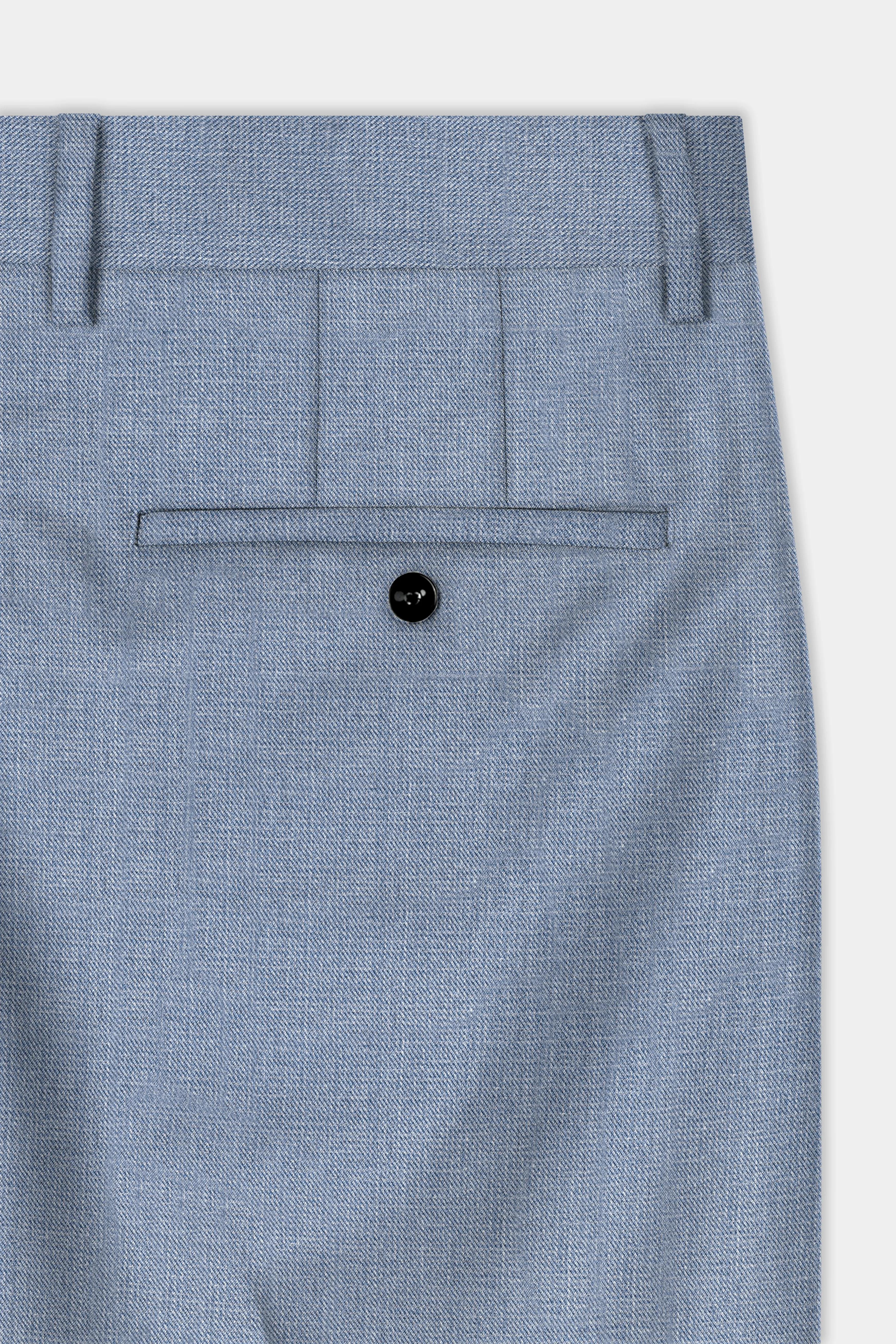 Bluish Wool Rich Pant sold by French Crown product image thumbnail 4