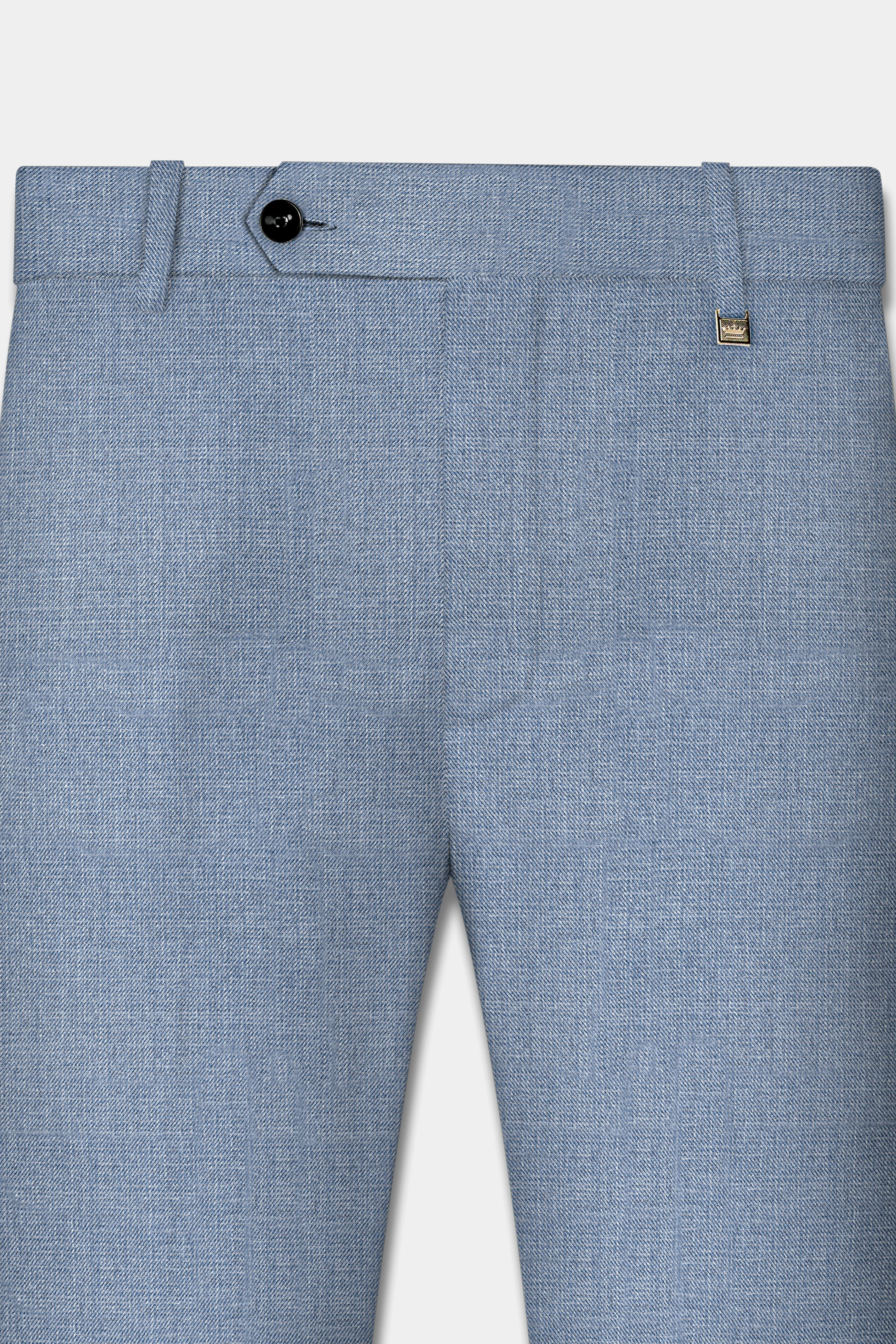 Bluish Wool Rich Pant sold by French Crown product image thumbnail 5