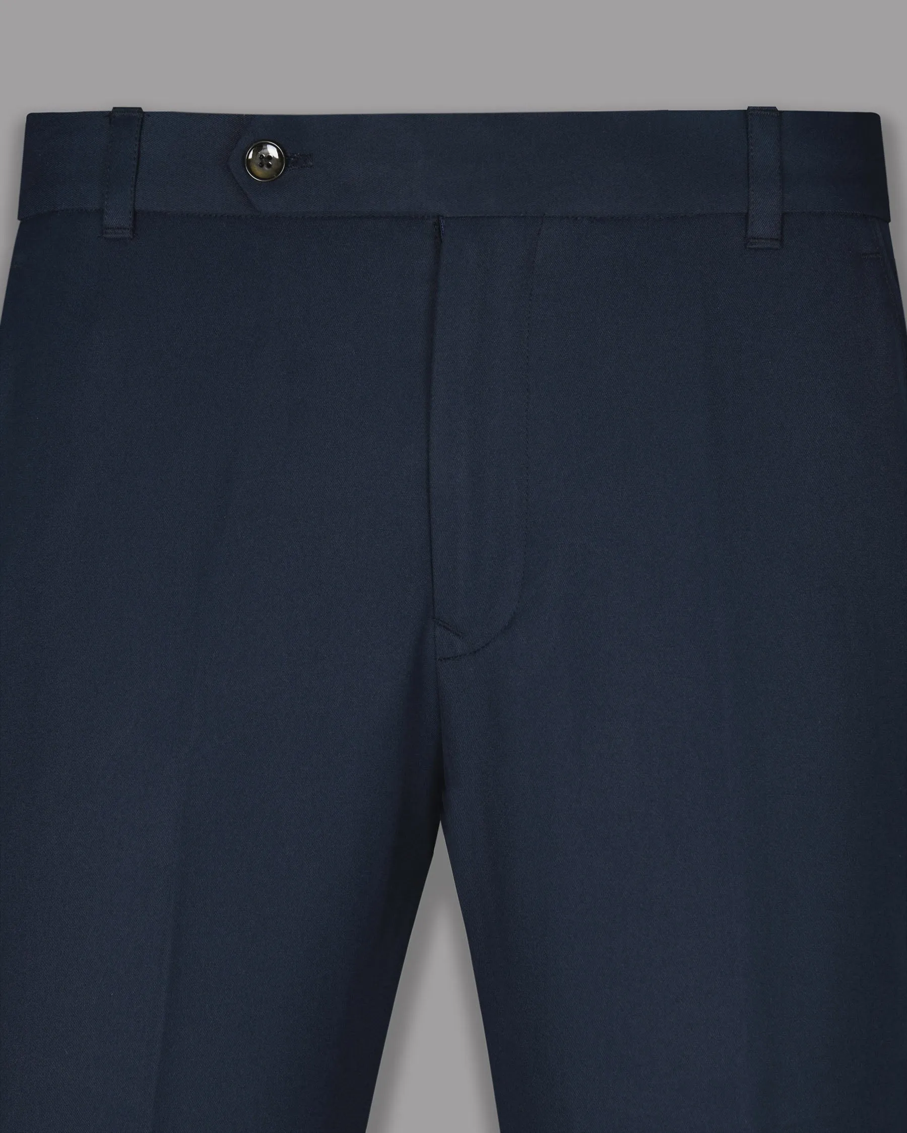 Blue Wool Rich Pant sold by French Crown product image thumbnail 2