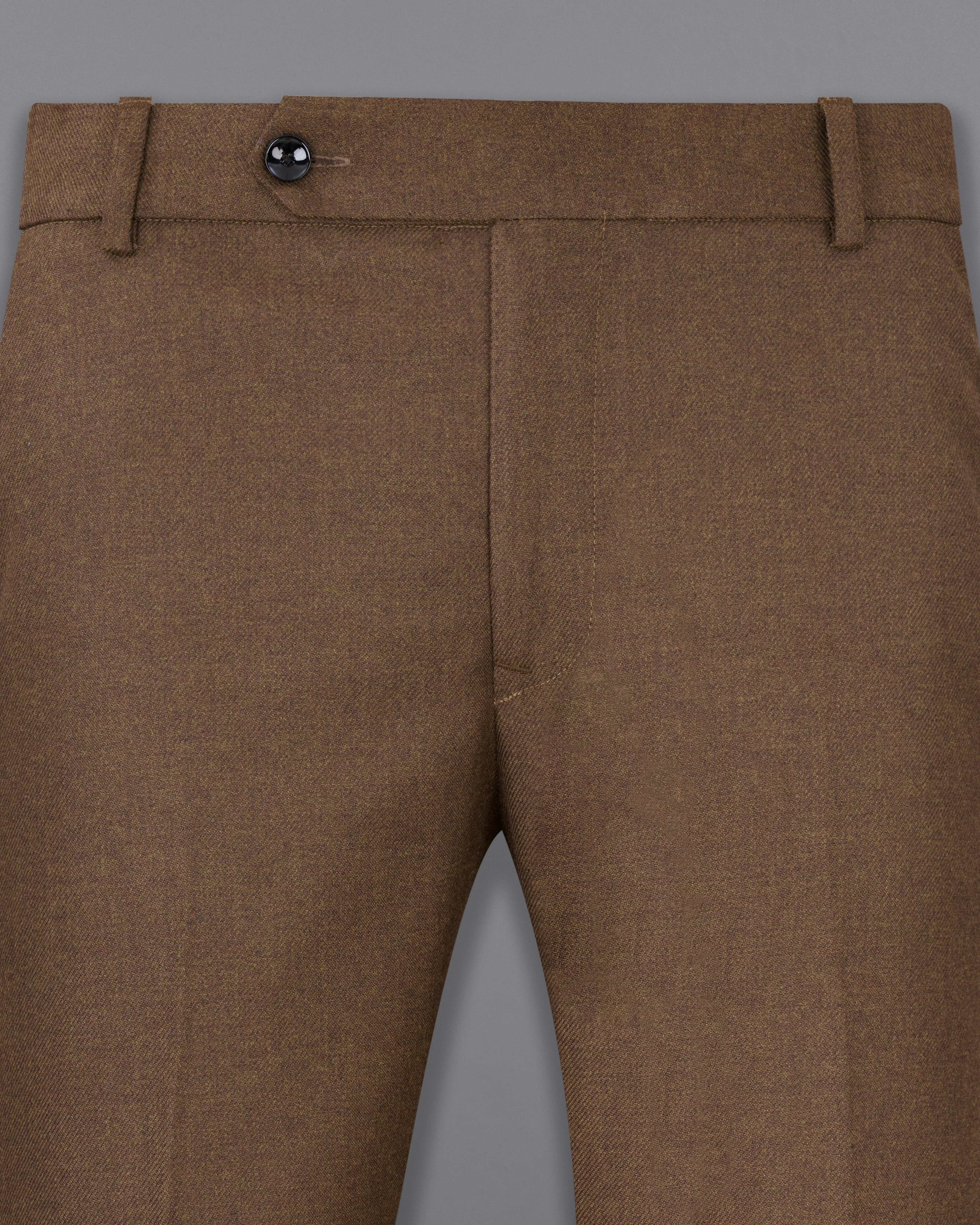Hemlock Brown Wool Rich Pant sold by French Crown product image thumbnail 2