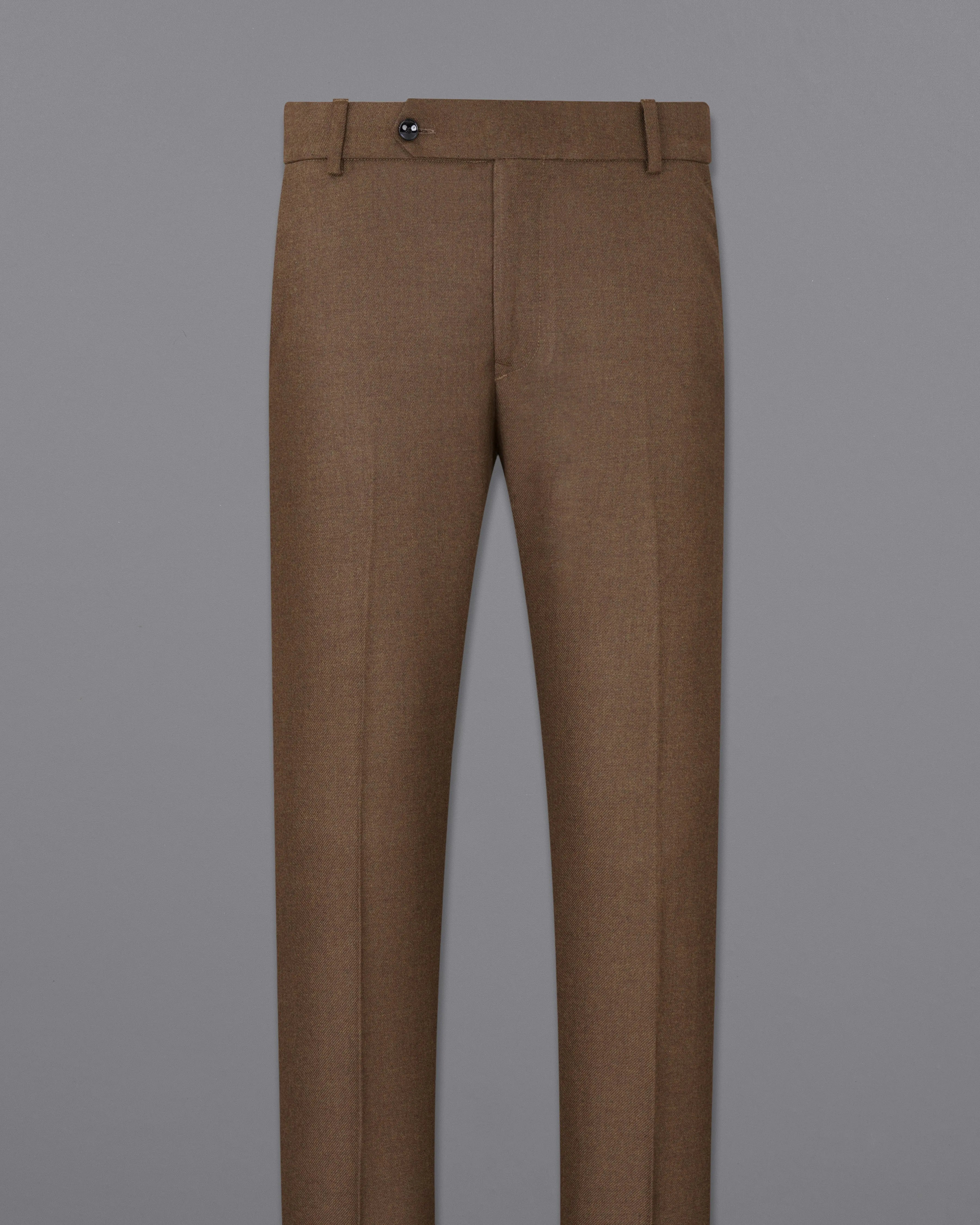 Hemlock Brown Wool Rich Pant sold by French Crown product image thumbnail 4