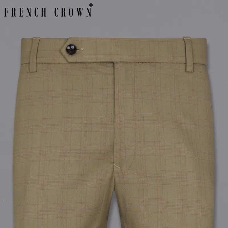 Clay Creek Plaid Wool Rich Pant sold by French Crown