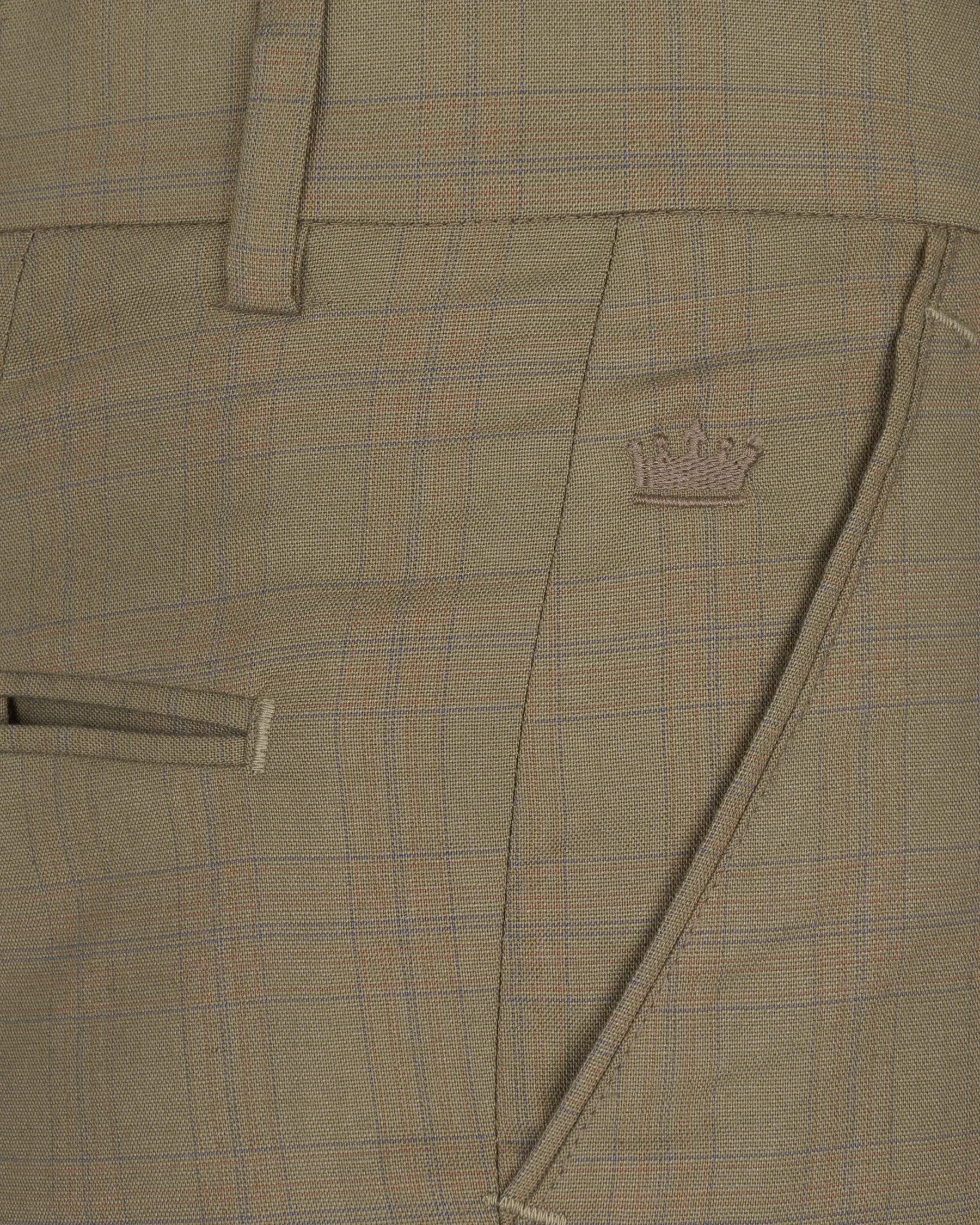 Clay Creek Plaid Wool Rich Pant sold by French Crown product image thumbnail 5