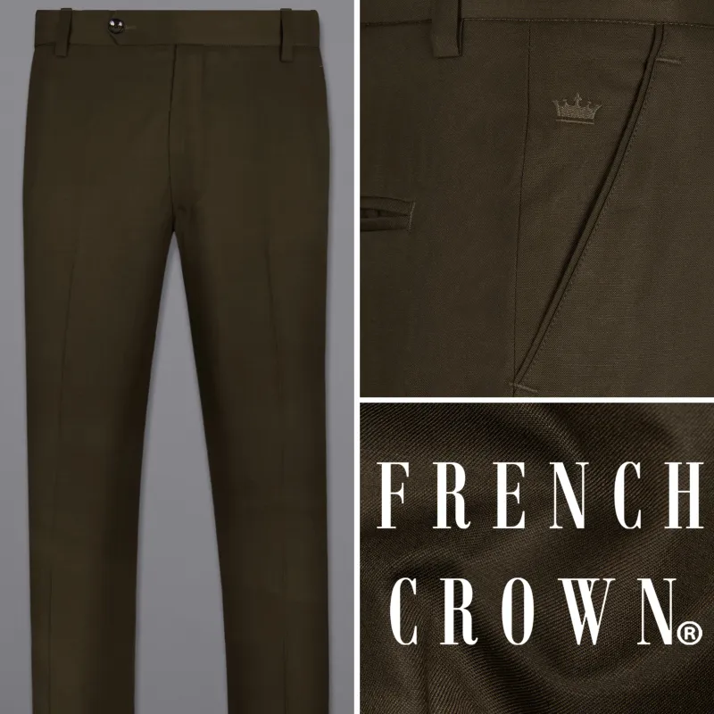Mondo Brown  Premium Cotton Pant sold by French Crown