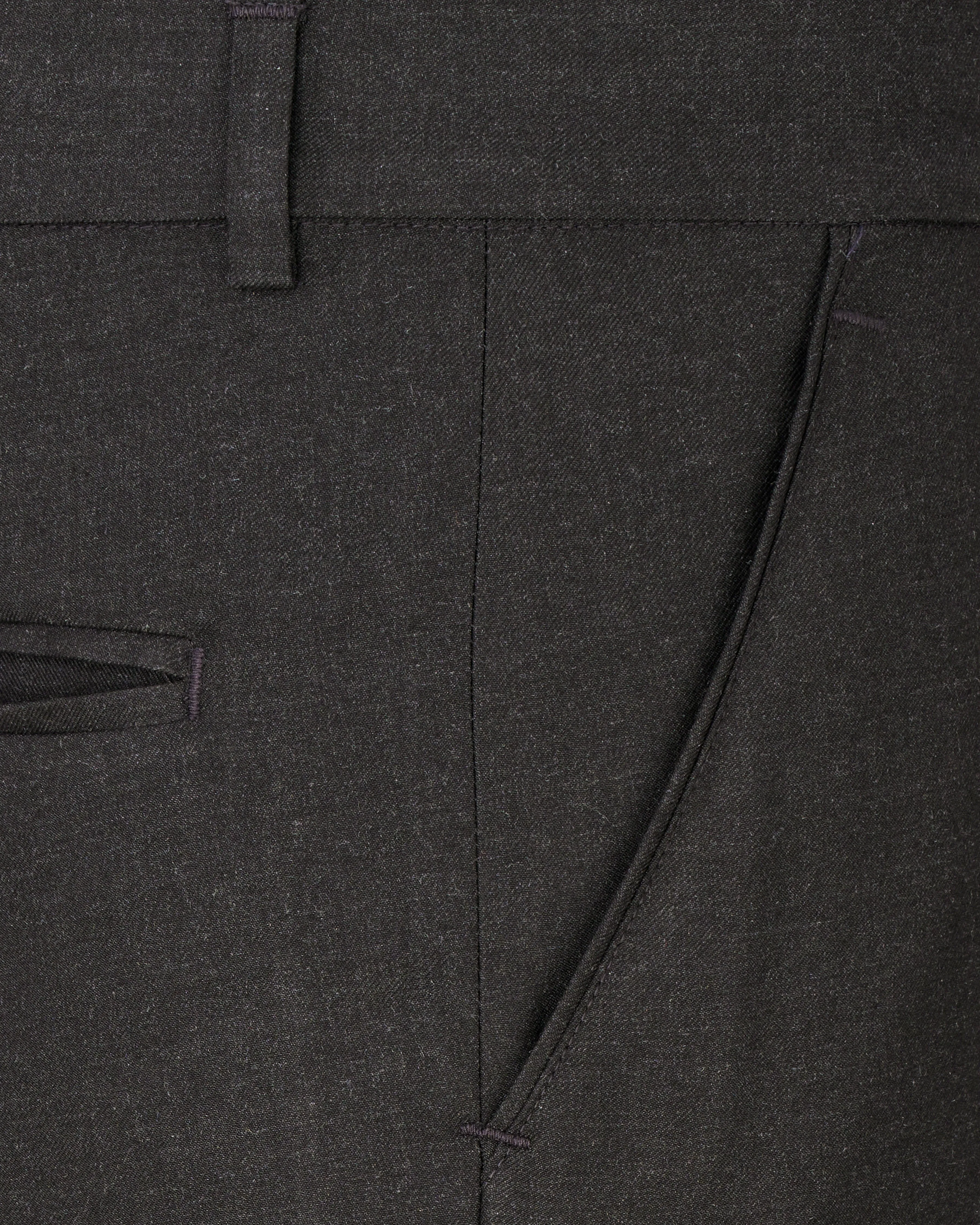 Mine Shaft Gray Wool Rich Designer Pant sold by French Crown product image thumbnail 5