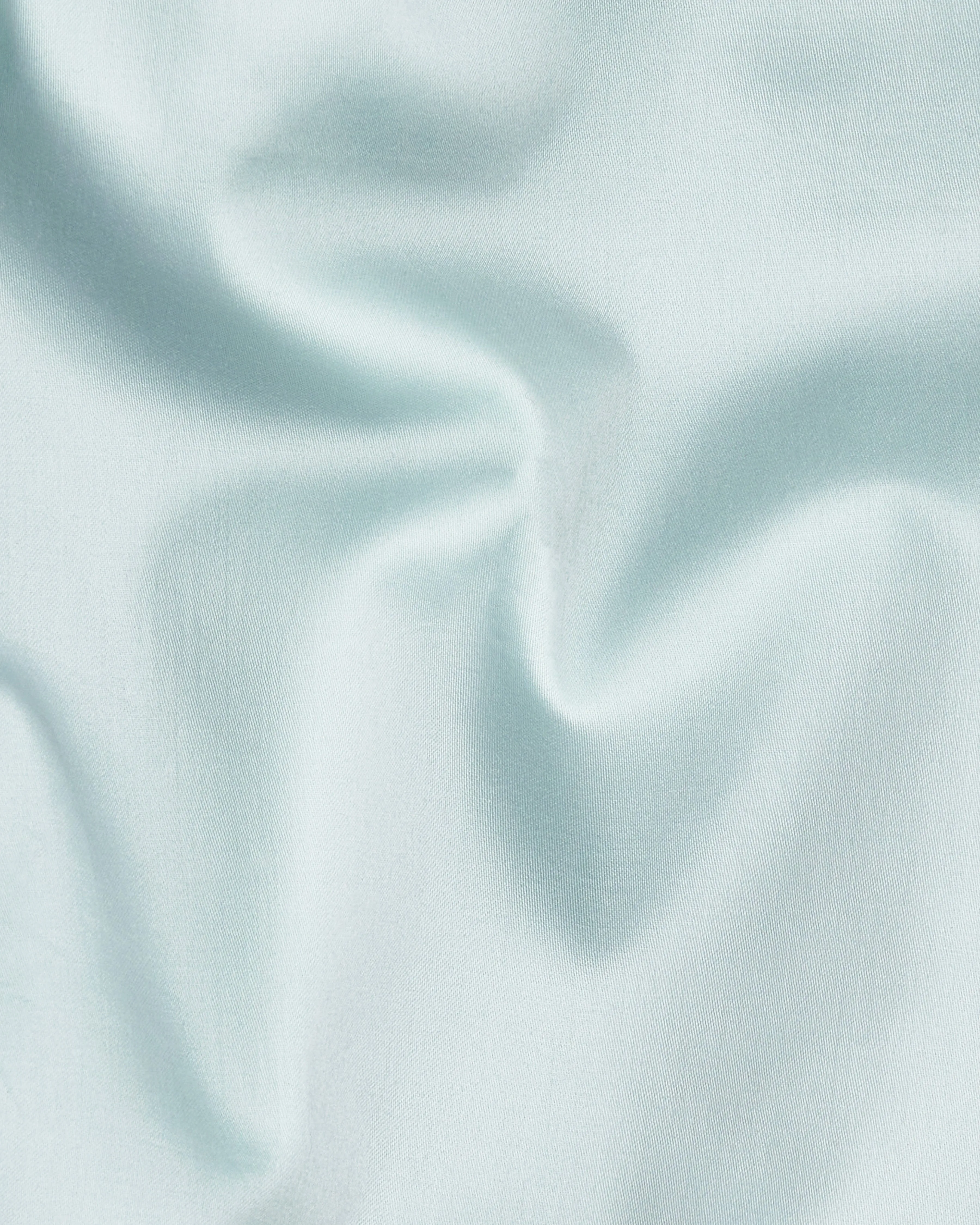 Mercury Aqua Light Green Subtle Sheen Super Soft Premium Cotton Shirt sold by French Crown product image thumbnail 2