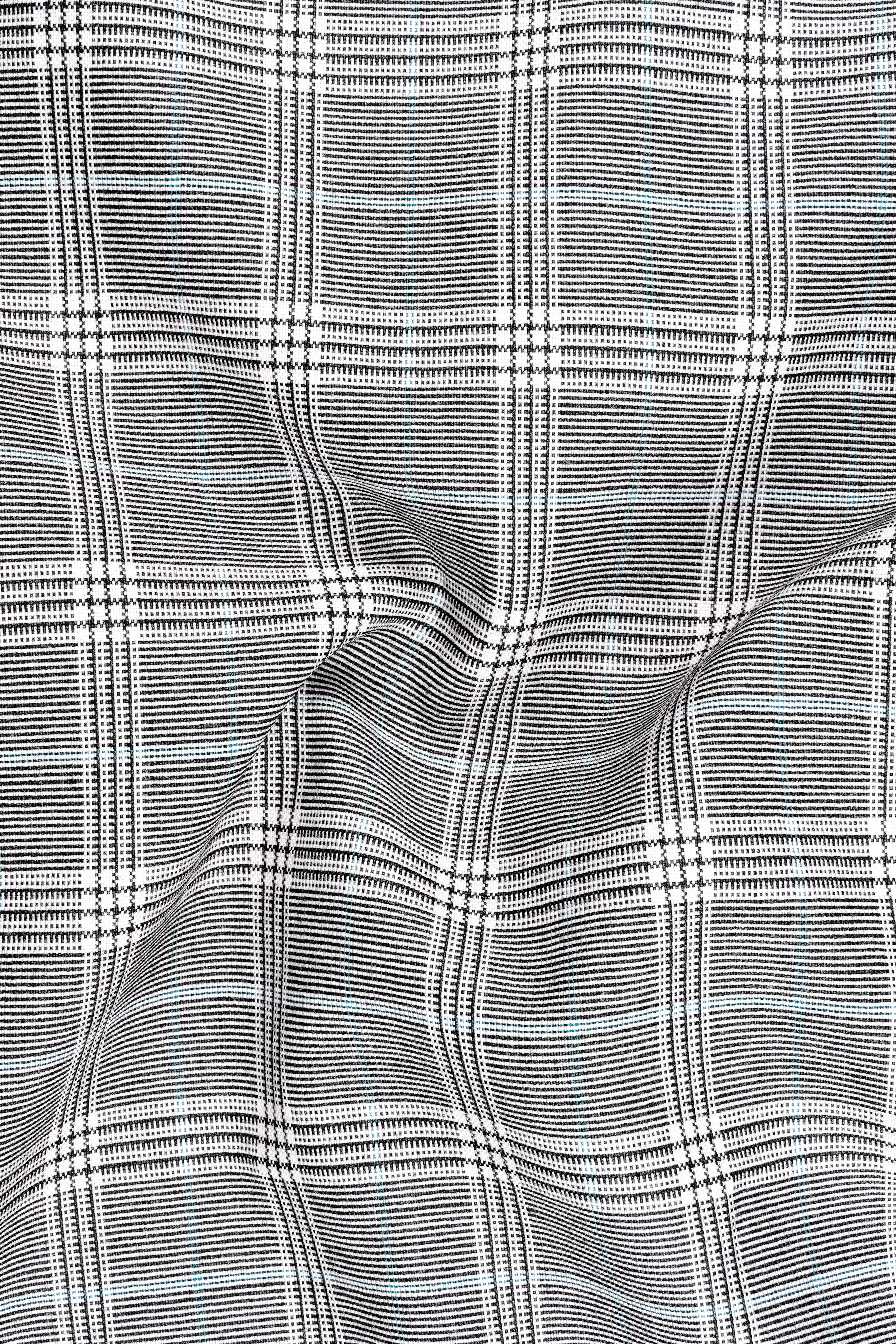 Venus Gray Plaid Wool Rich Single Breasted Suit sold by French Crown product image thumbnail 3