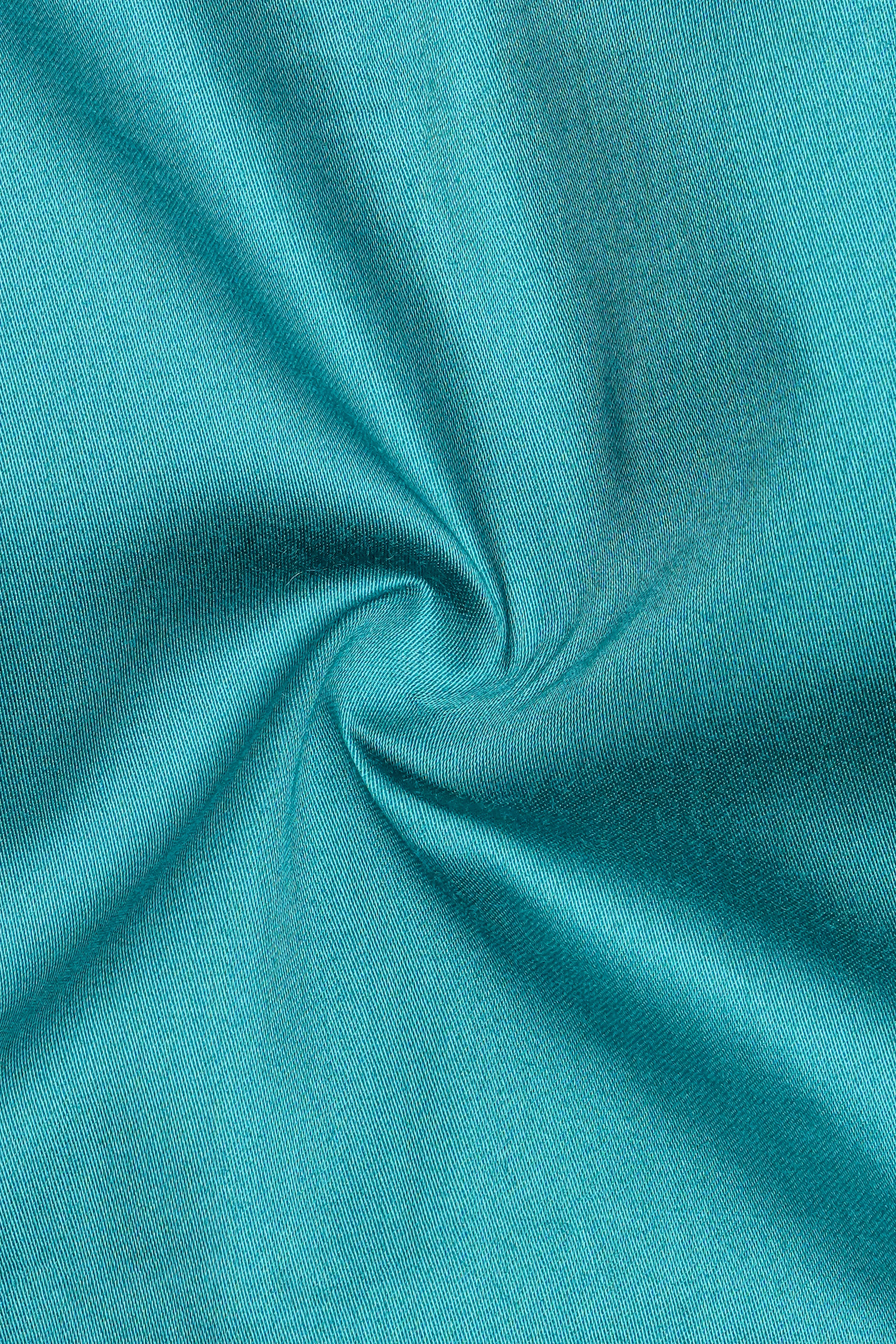 Smalt Green Super Soft Premium Cotton Shirt sold by French Crown product image thumbnail 3
