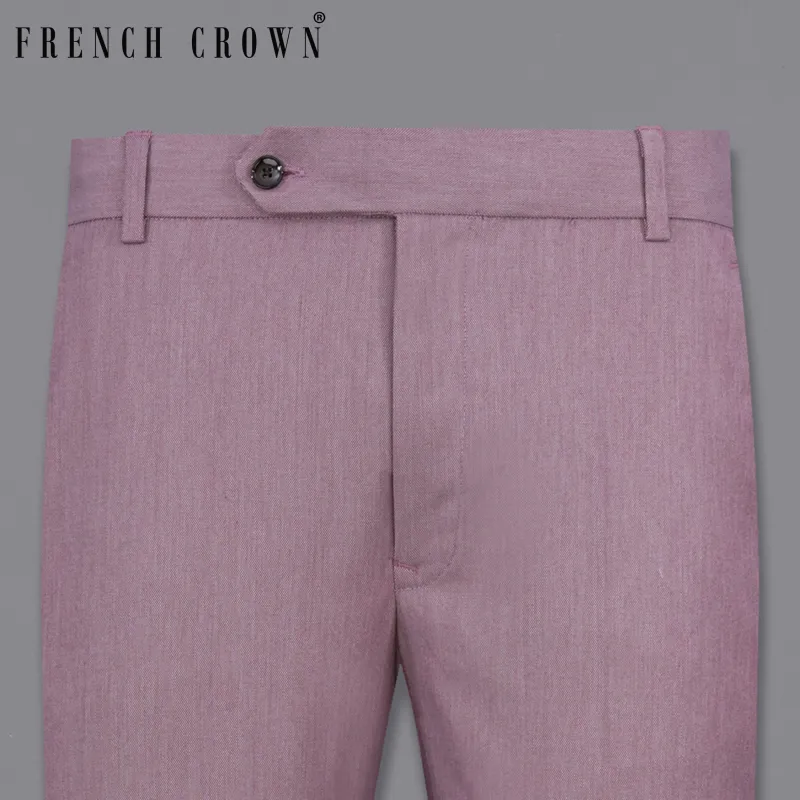 Cinereous Pink Premium Cotton Pant sold by French Crown