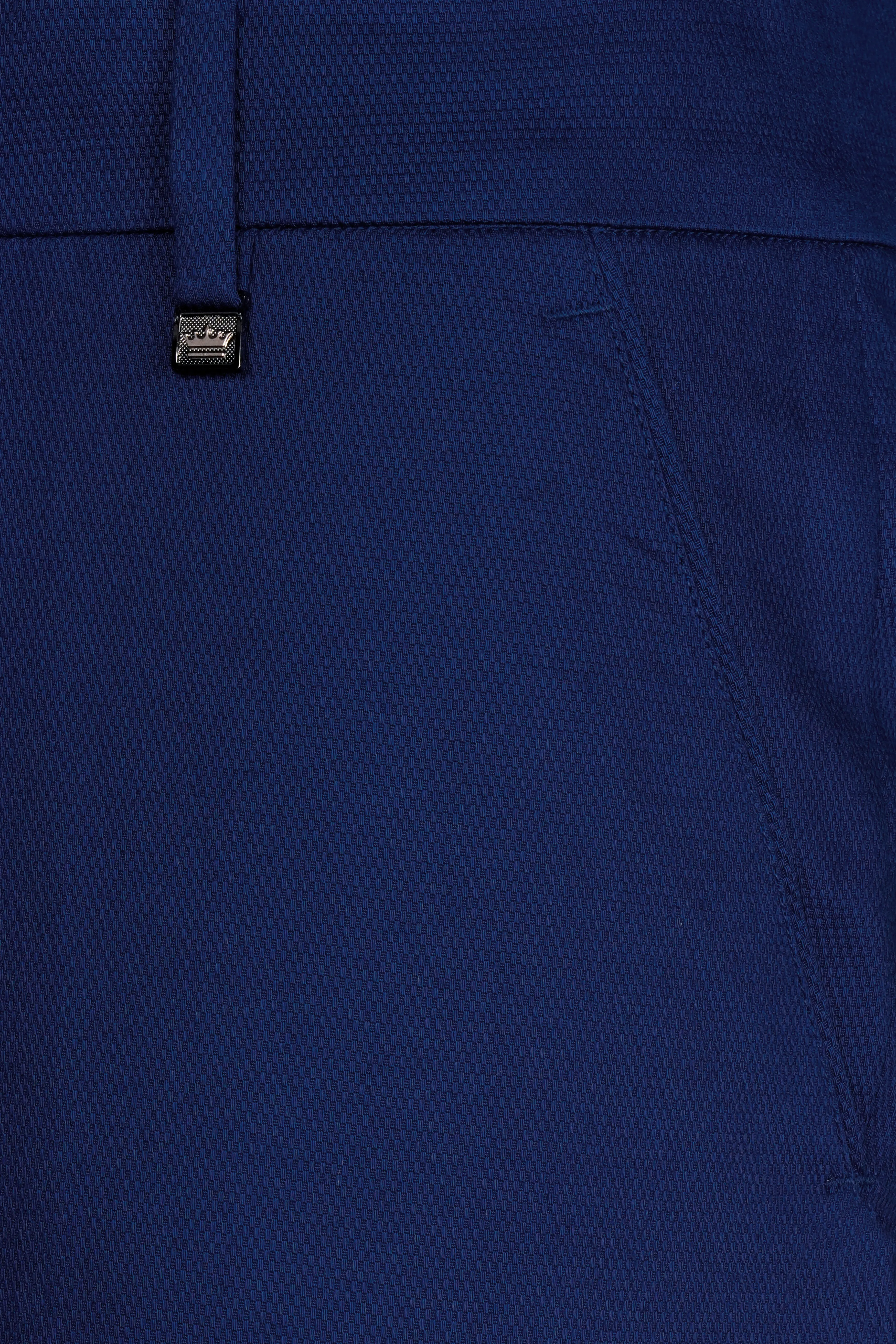 Downriver Blue Wool Rich Pant sold by French Crown product image thumbnail 5