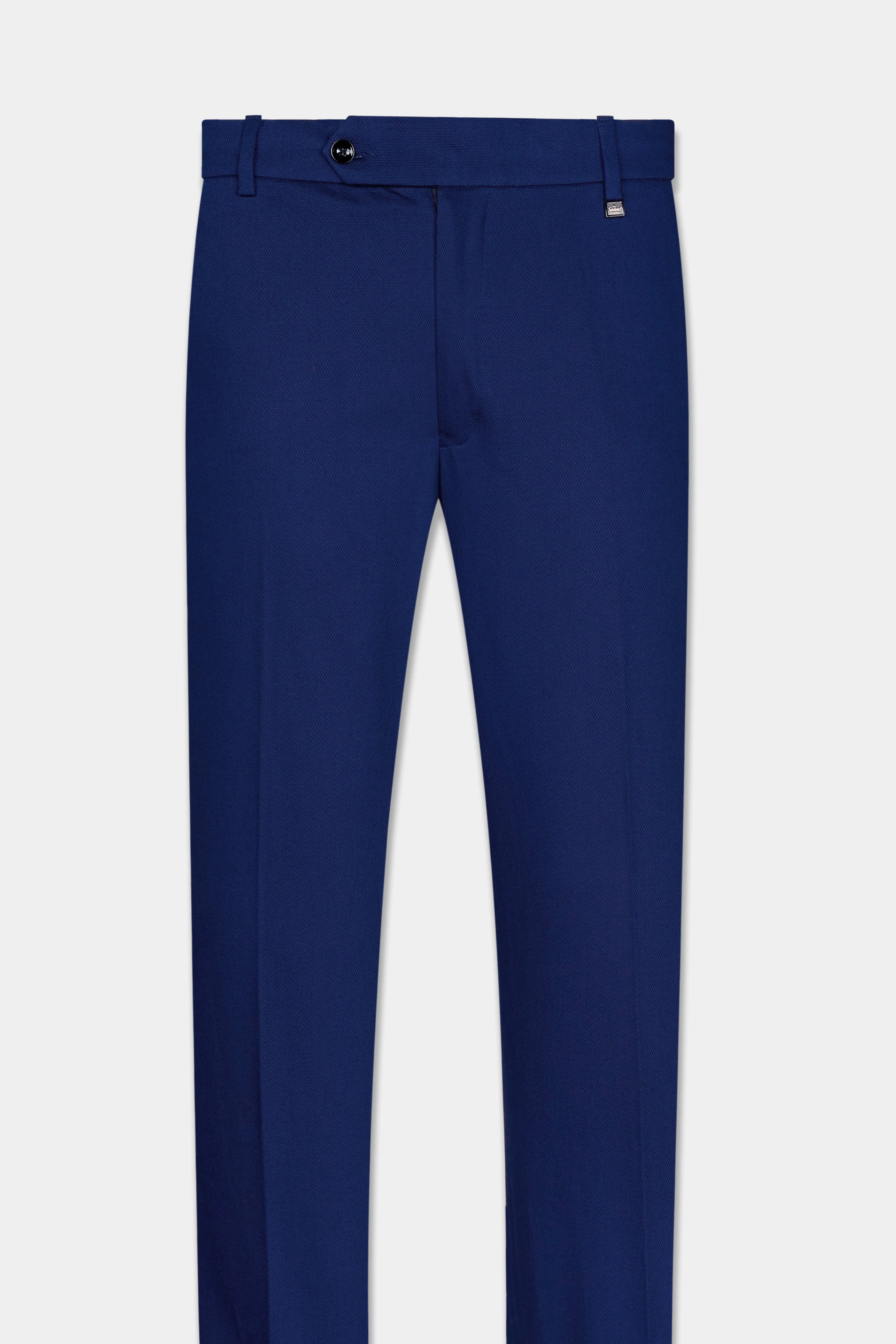 Downriver Blue Wool Rich Pant sold by French Crown product image thumbnail 4