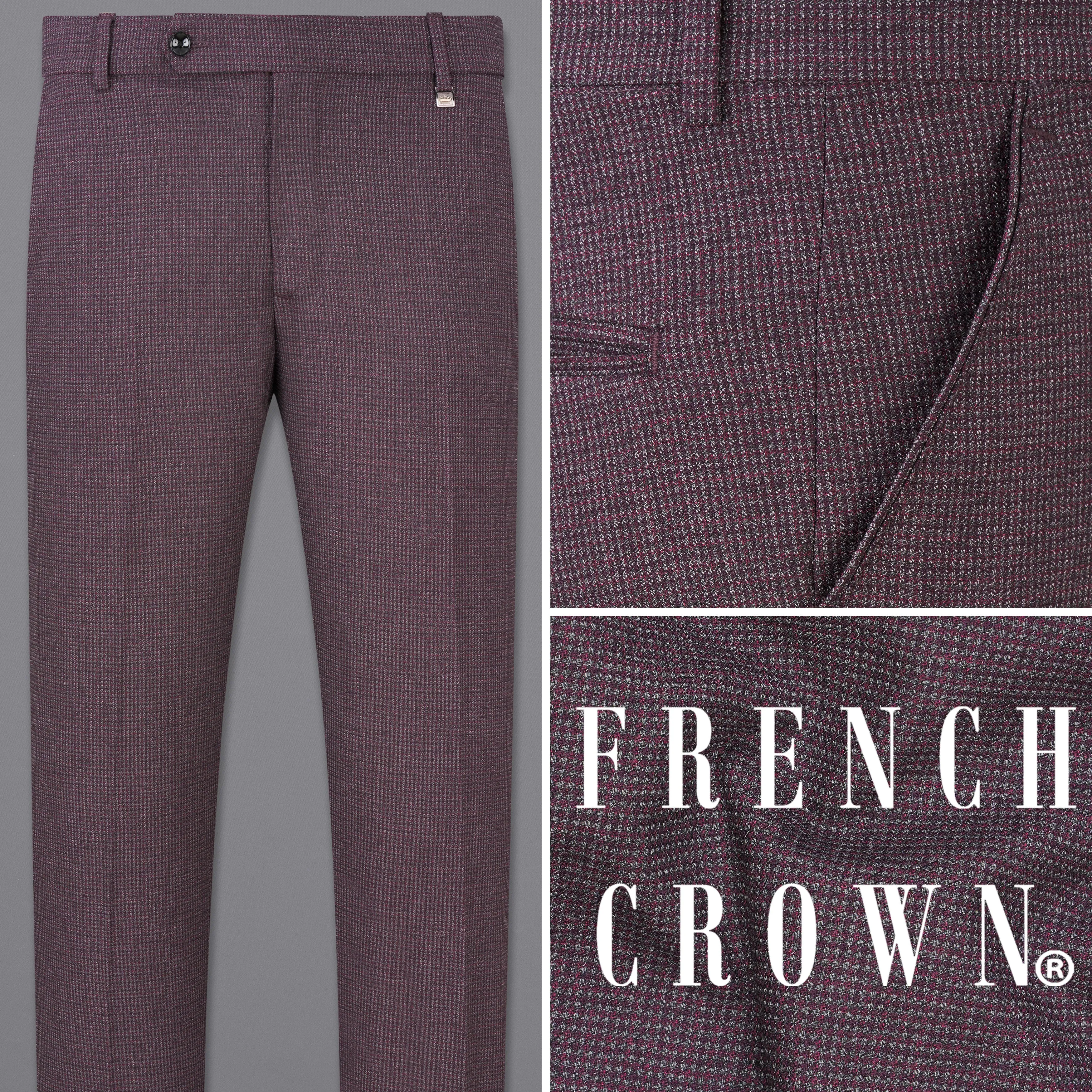 Byzantium Wool Rich Pants sold by French Crown