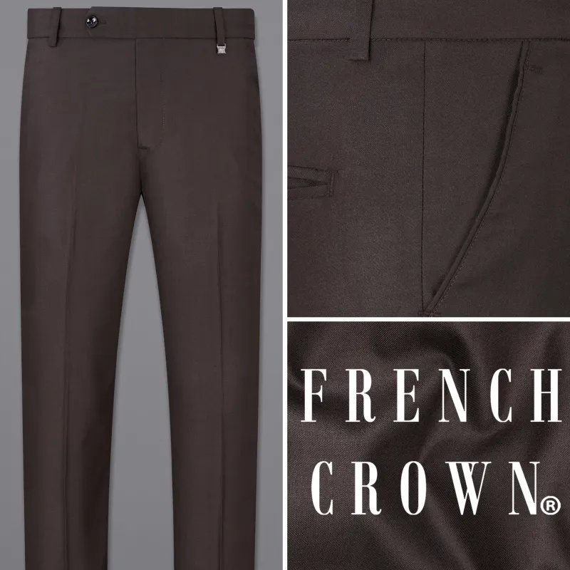 Dune Brown Pants made by French Crown