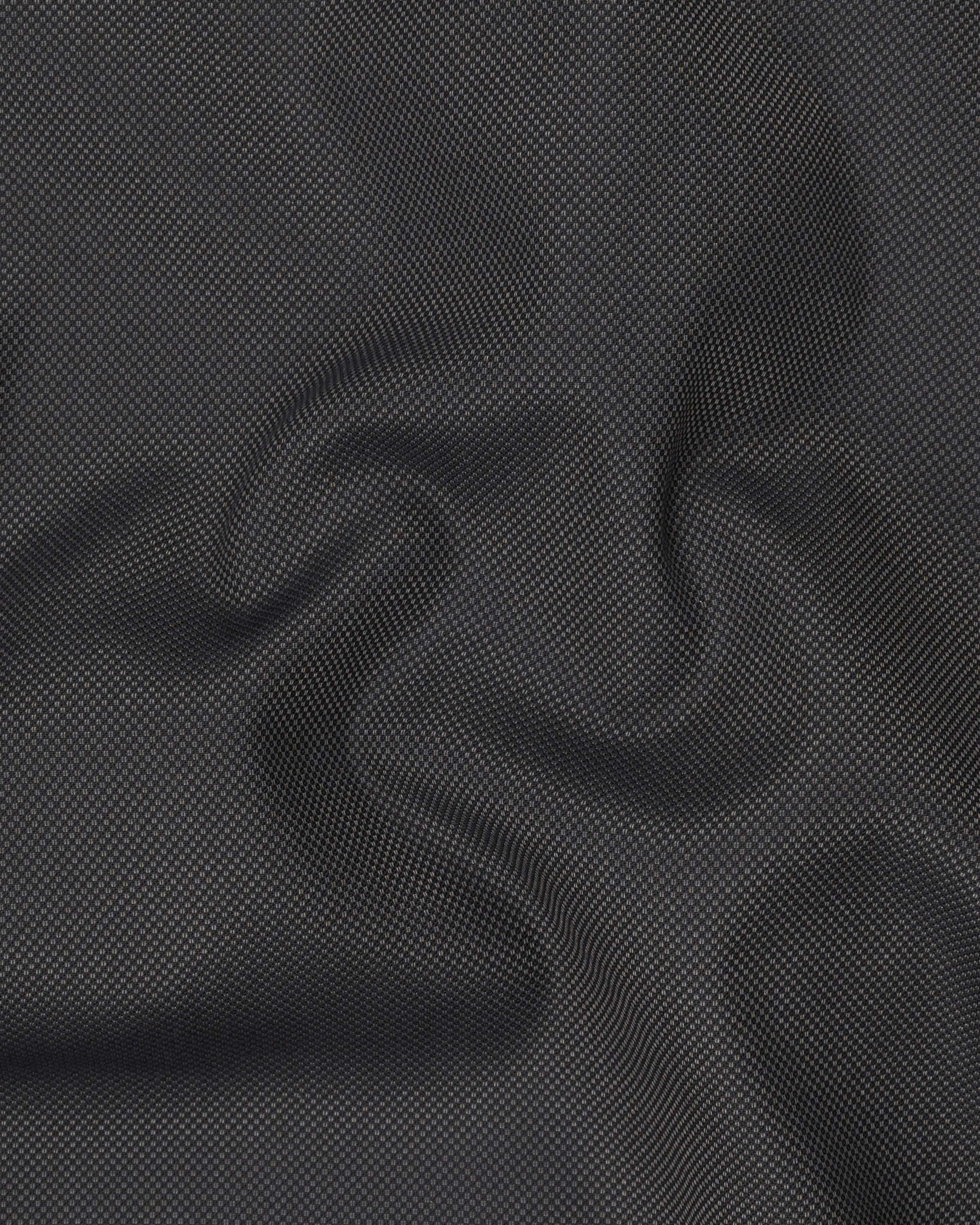 Fuscous Gray Cross Placket Bandhgala Suit sold by French Crown product image thumbnail 3