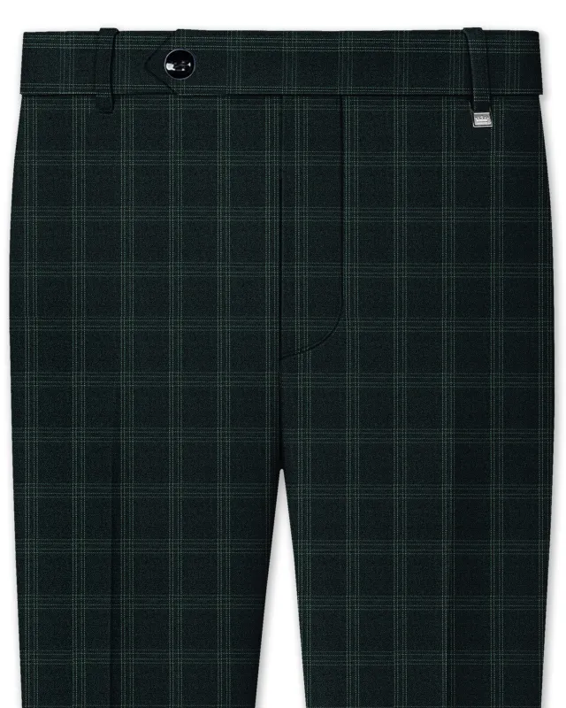 Zeus Green Plaid Pant sold by French Crown
