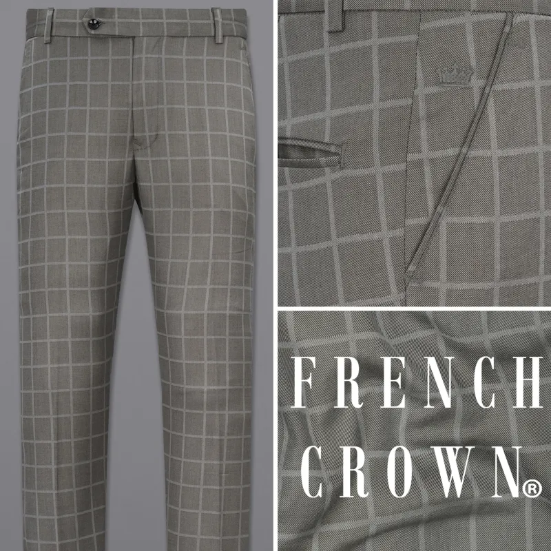 Hurricane Windowpane Pant sold by French Crown