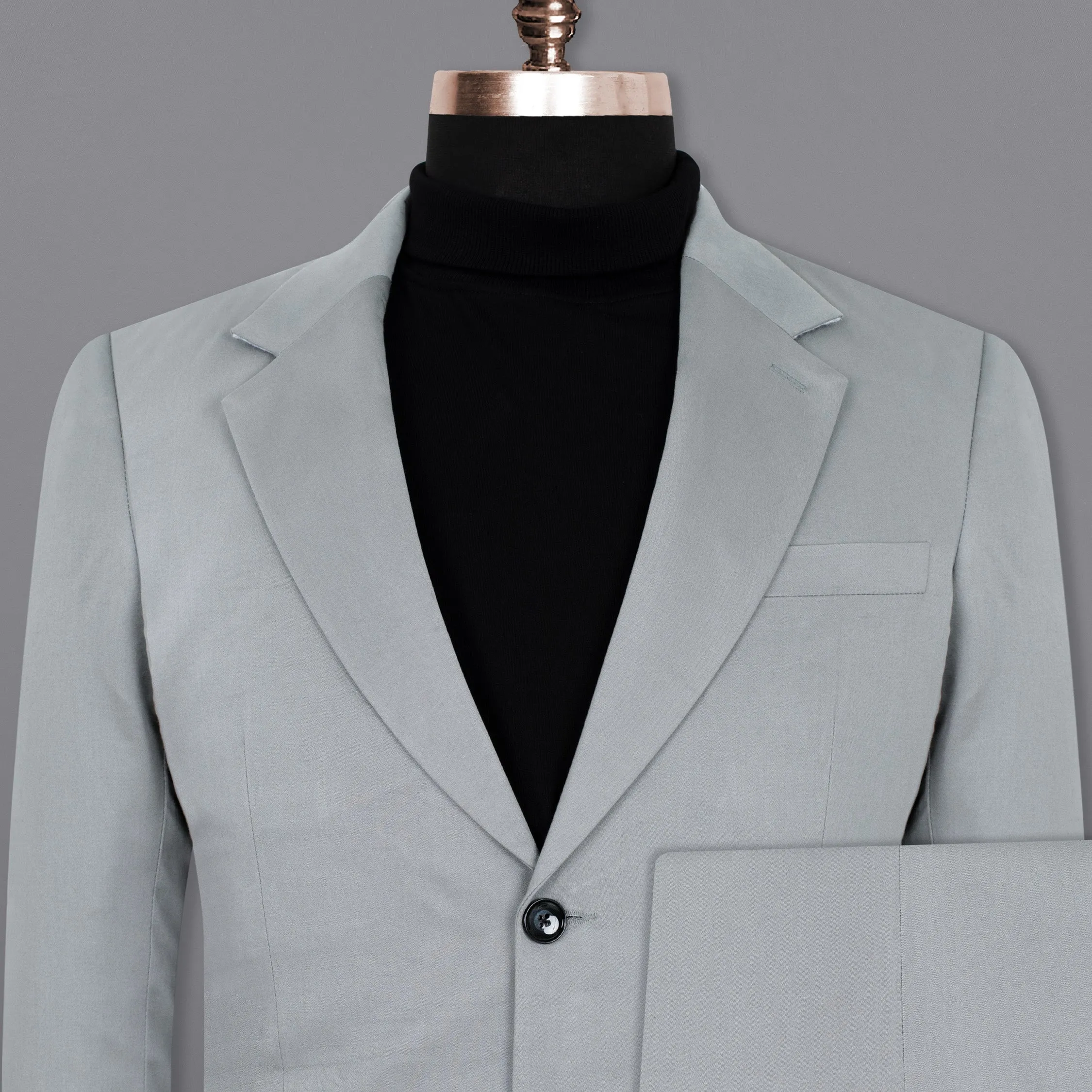 French Gray Premium Cotton Suit sold by French Crown
