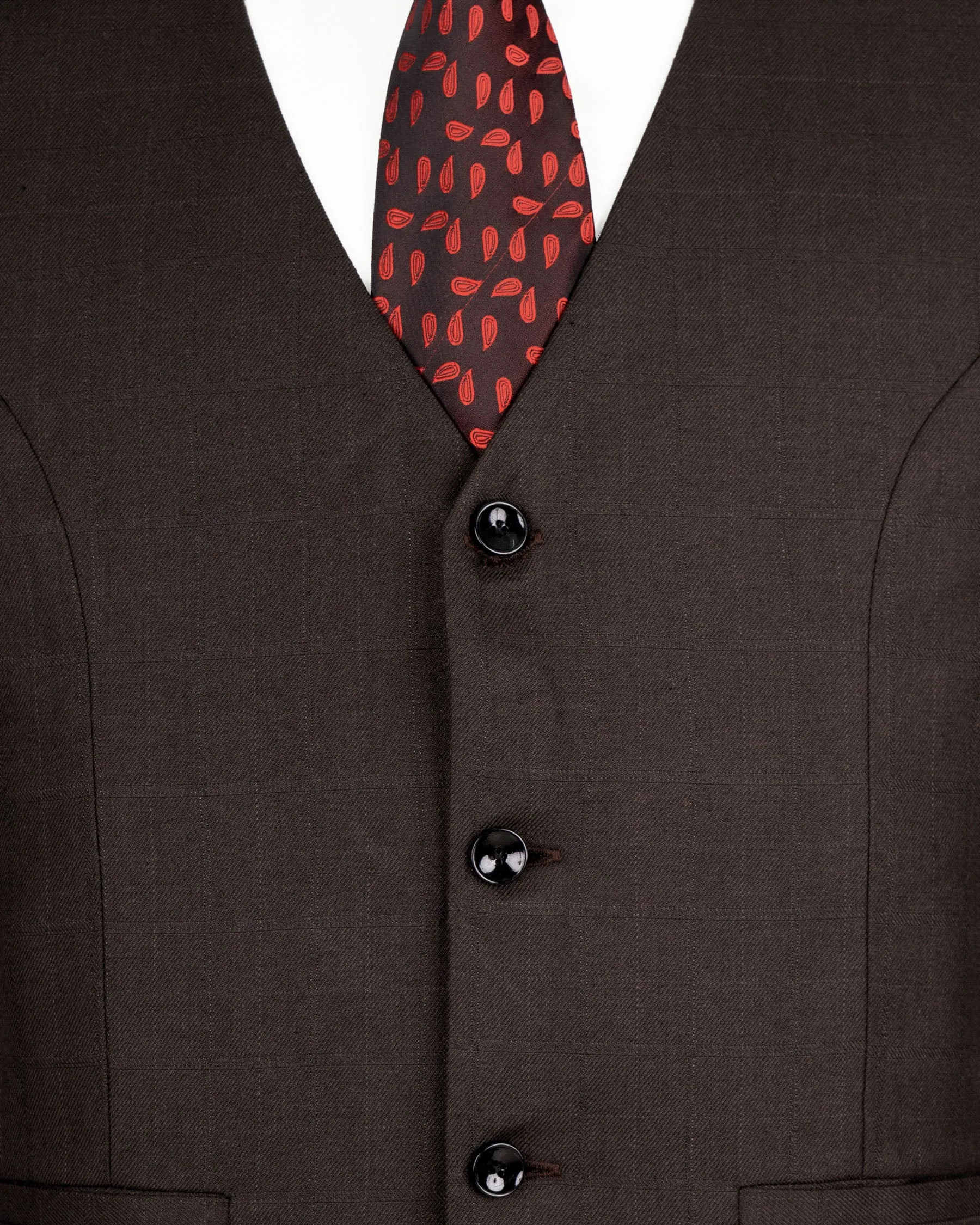 Rebel Brown subtle Woolrich Waistcoat sold by French Crown product image thumbnail 5