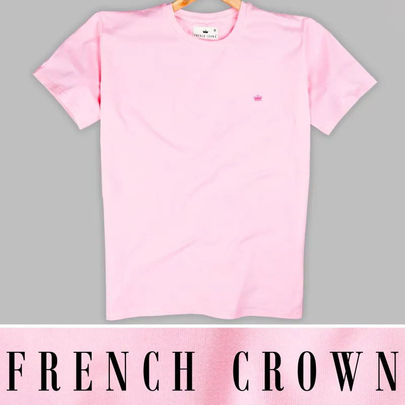 Ballet Slipper Pink Super Soft Premium Organic Cotton Jersey T-shirt sold by French Crown