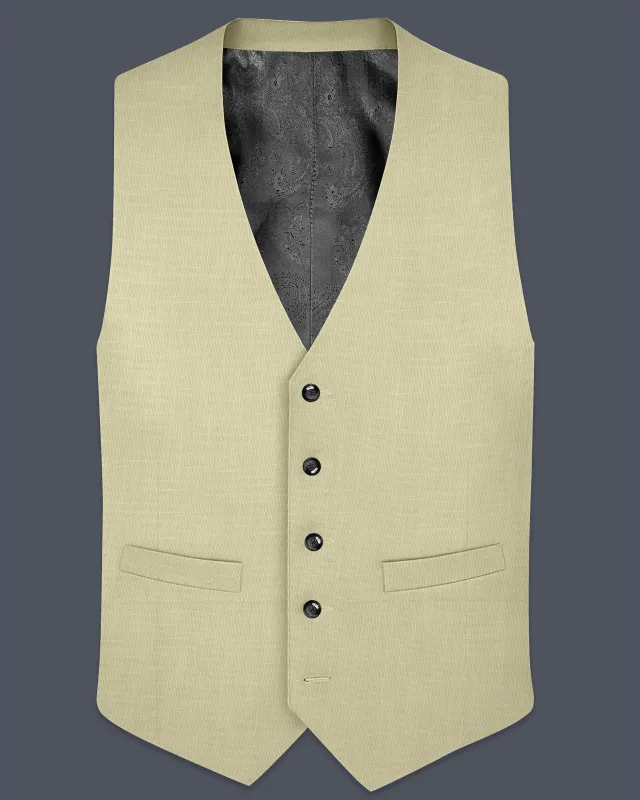Soft Amber Premium Cotton Waistcoat sold by French Crown