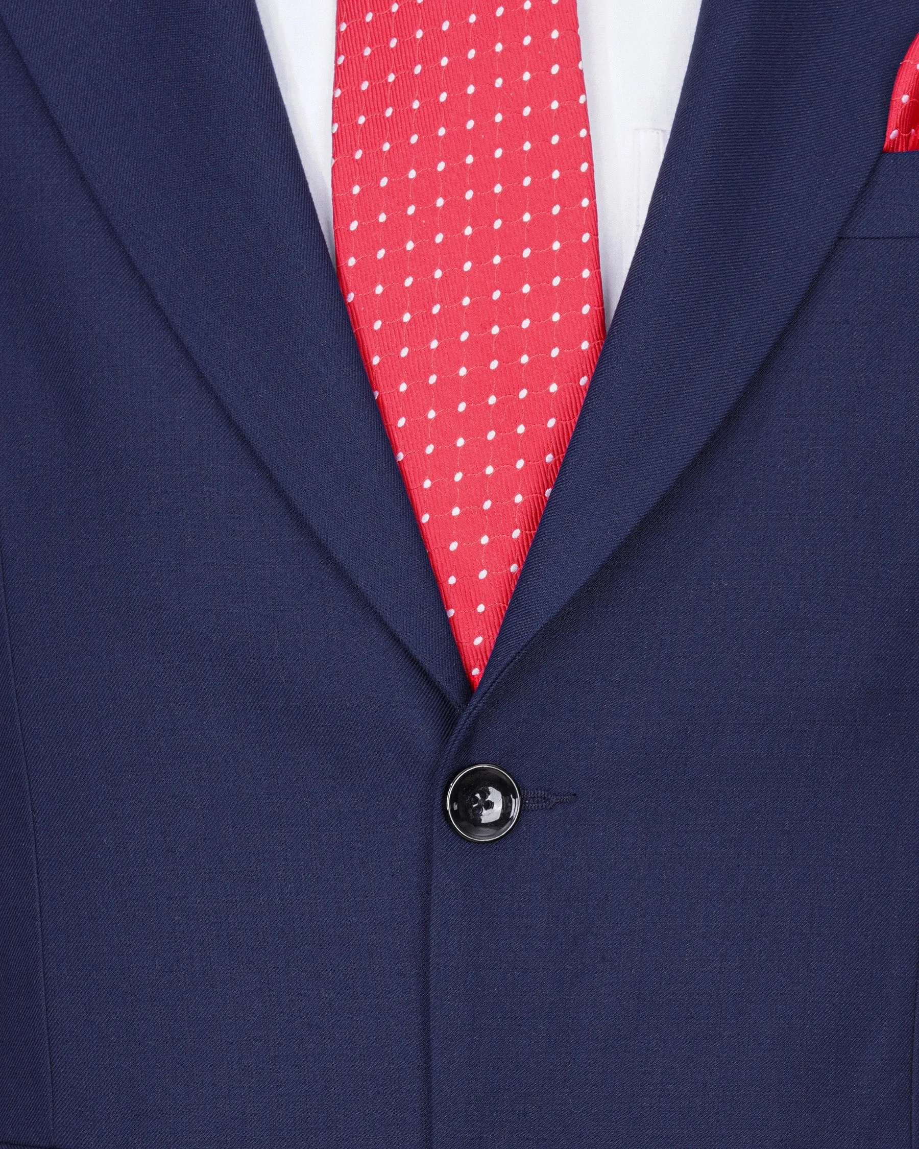 Rhino Blue Single Breasted Blazer sold by French Crown product image thumbnail 4