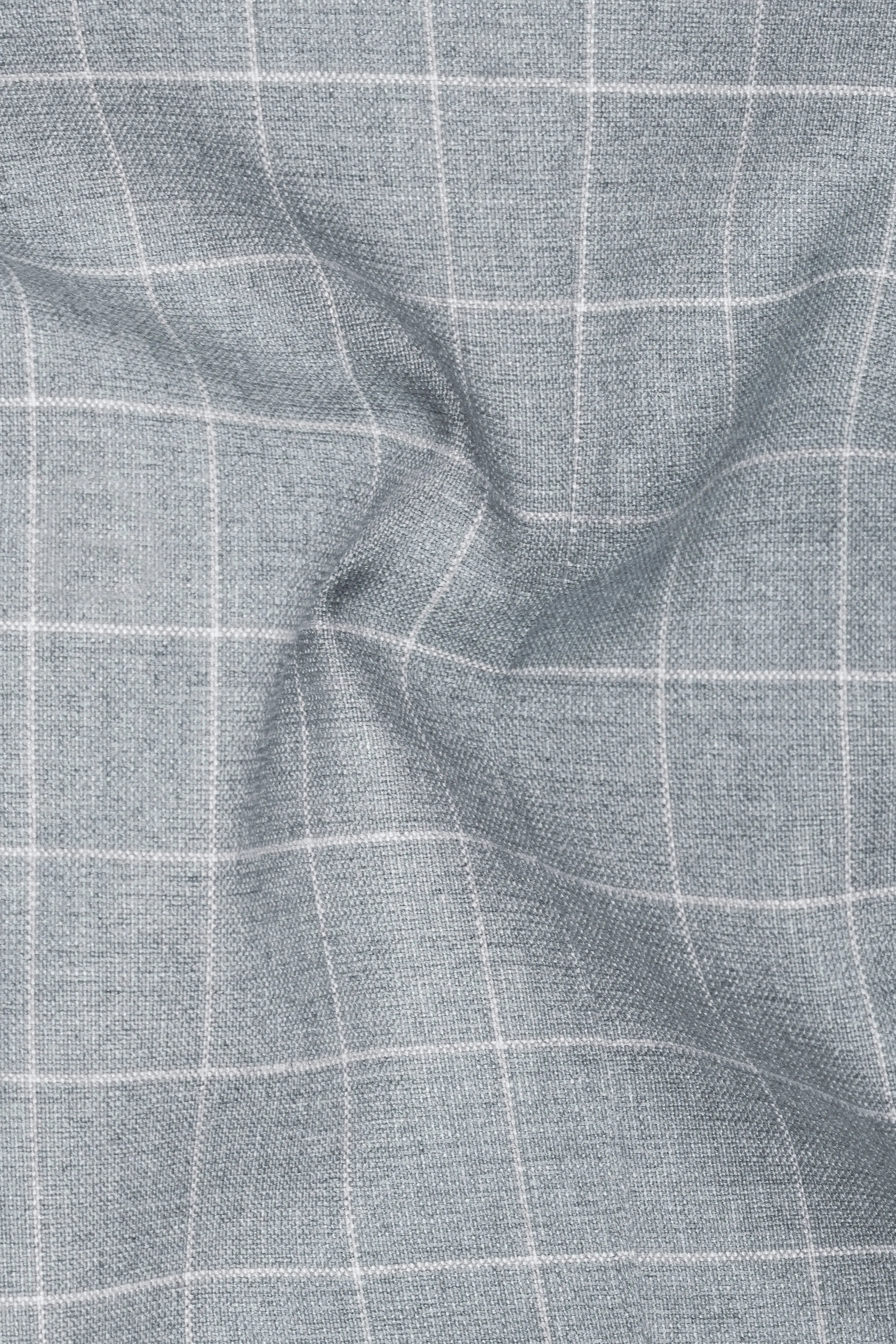 Hurricane Gray Plaid Waistcoat sold by French Crown product image thumbnail 3