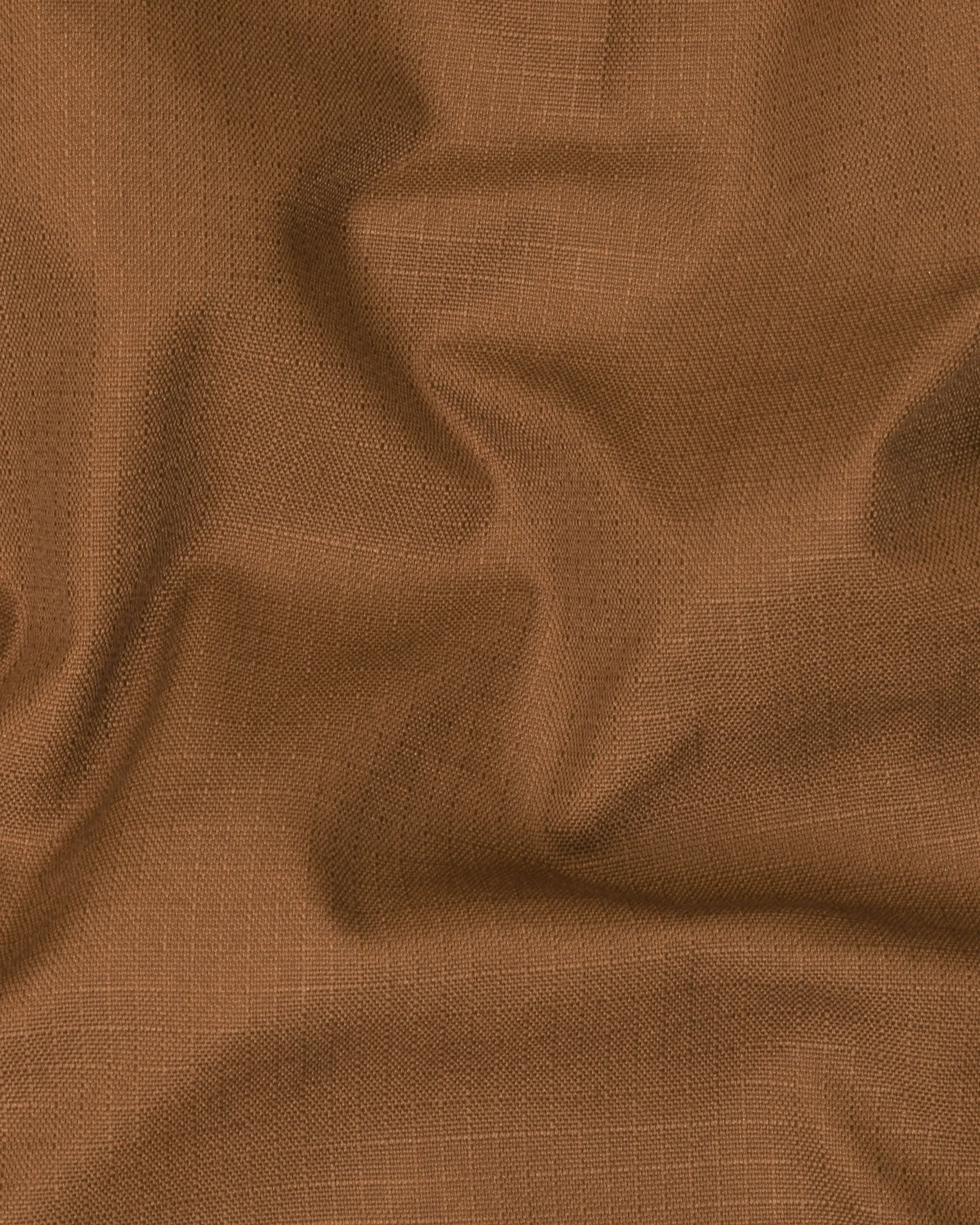 Tawny Khaki subtle Windowpane Textured Premium Cotton Rich Waistcoat sold by French Crown product image thumbnail 3