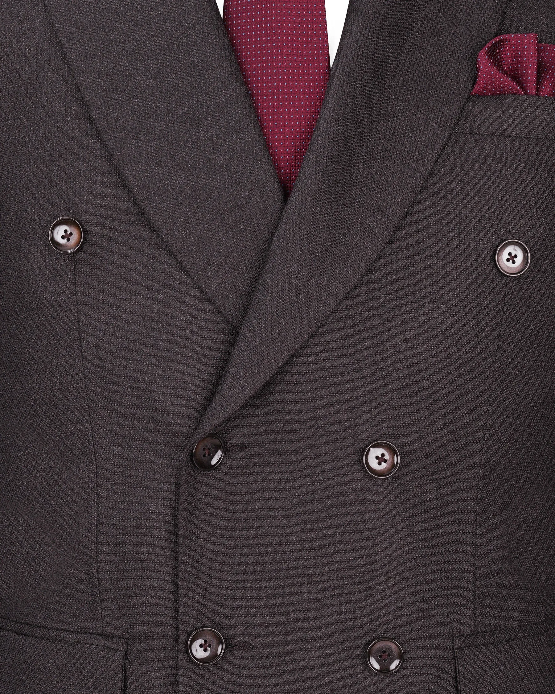 Iridium Double Breasted Blazer sold by French Crown product image thumbnail 4