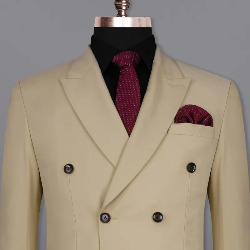 Rodeo Dust Cream Double Breasted Blazer sold by French Crown