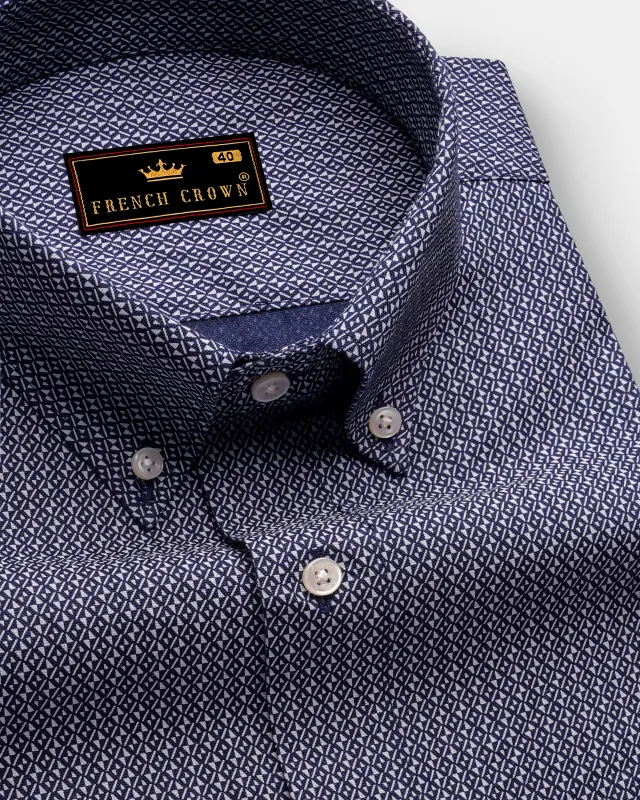 Gunpowder Gray Royal Oxford Shirt sold by French Crown