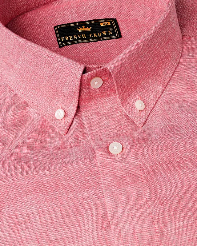 Charm Pink Royal Oxford Shirt sold by French Crown