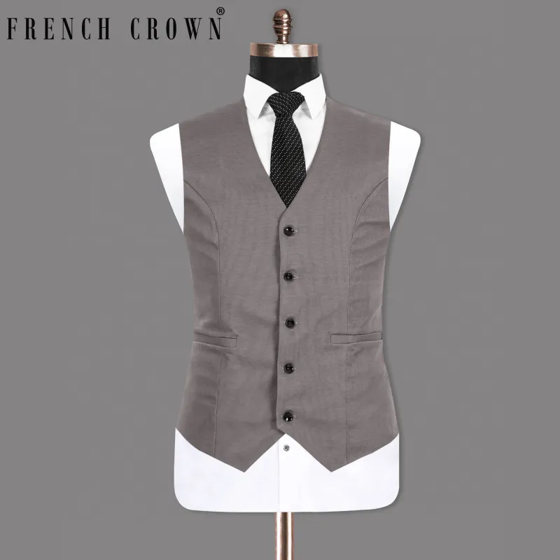 Friar Gray Premium Cotton Waistcoat sold by French Crown