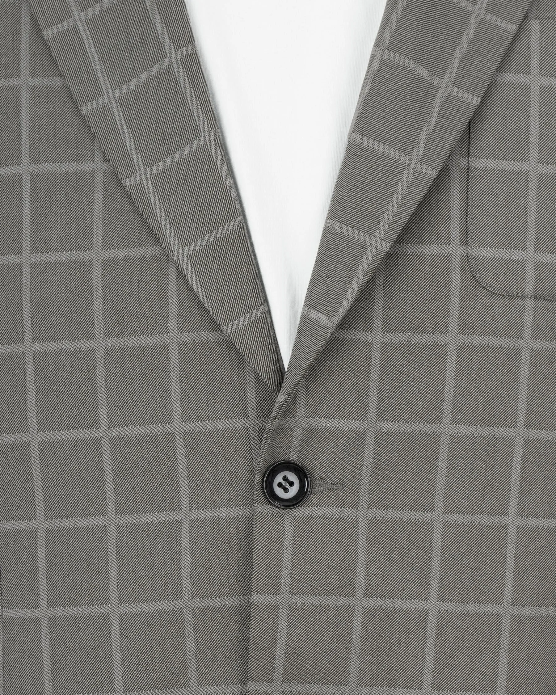 Hurricane Windowpane Single Breasted Sports Blazer sold by French Crown product image thumbnail 5