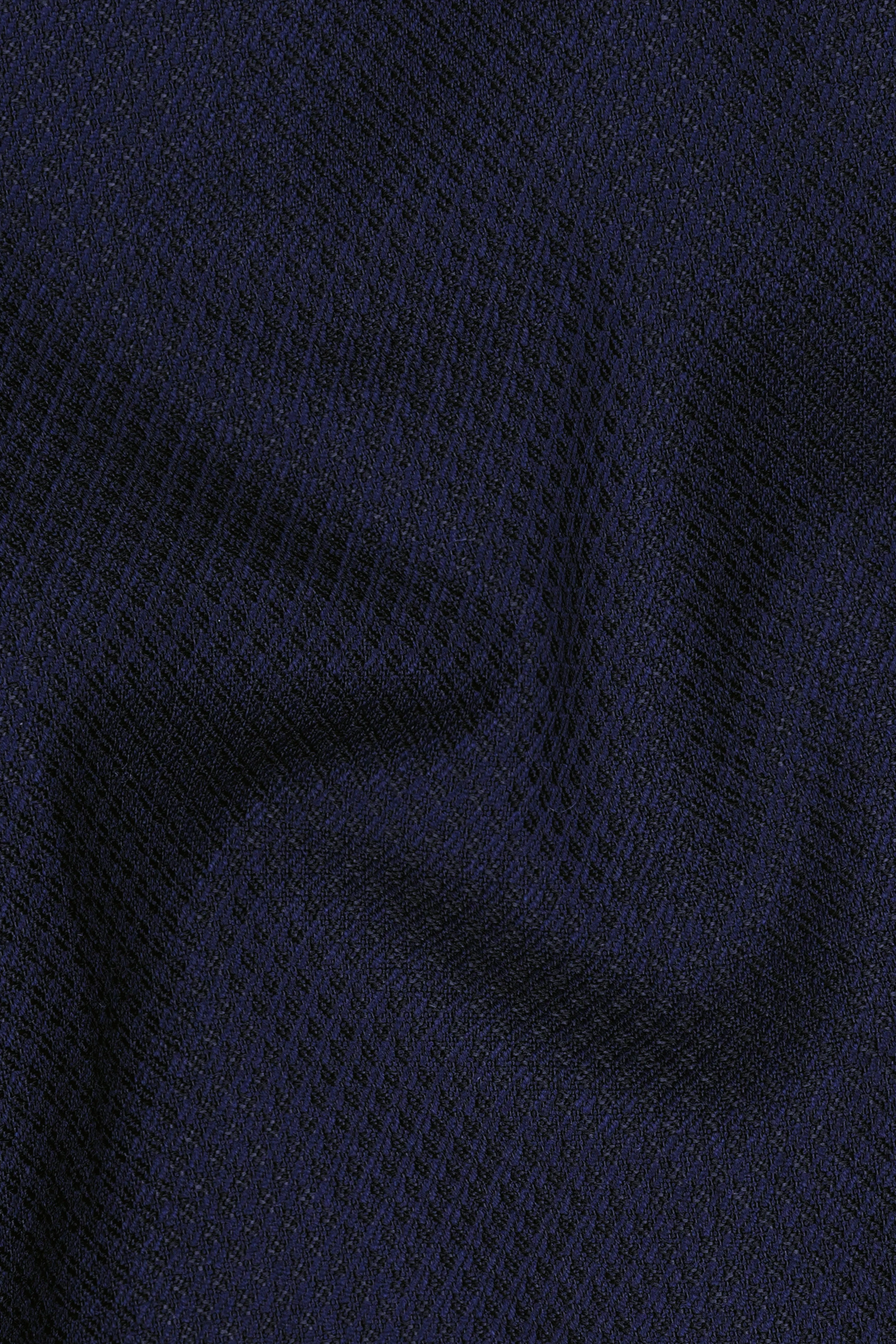 Mirage Blue Diamond Textured Single Breasted Blazer sold by French Crown product image thumbnail 3