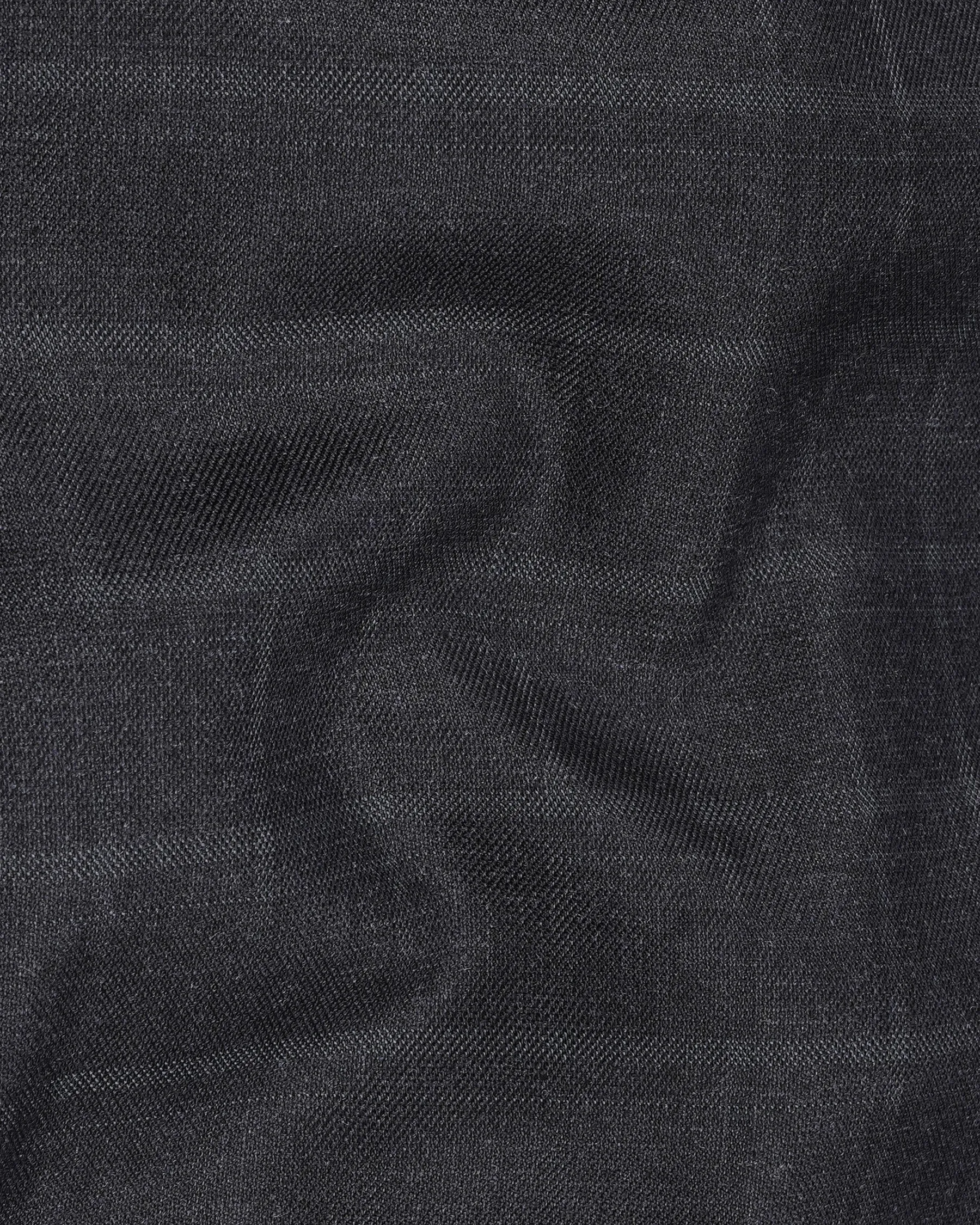 Bastille Light Black Windowpane Pant sold by French Crown product image thumbnail 3