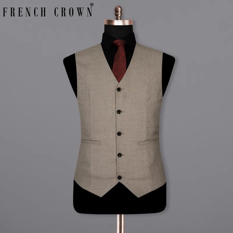 Zorba Grey Woolrich Waistcoat sold by French Crown