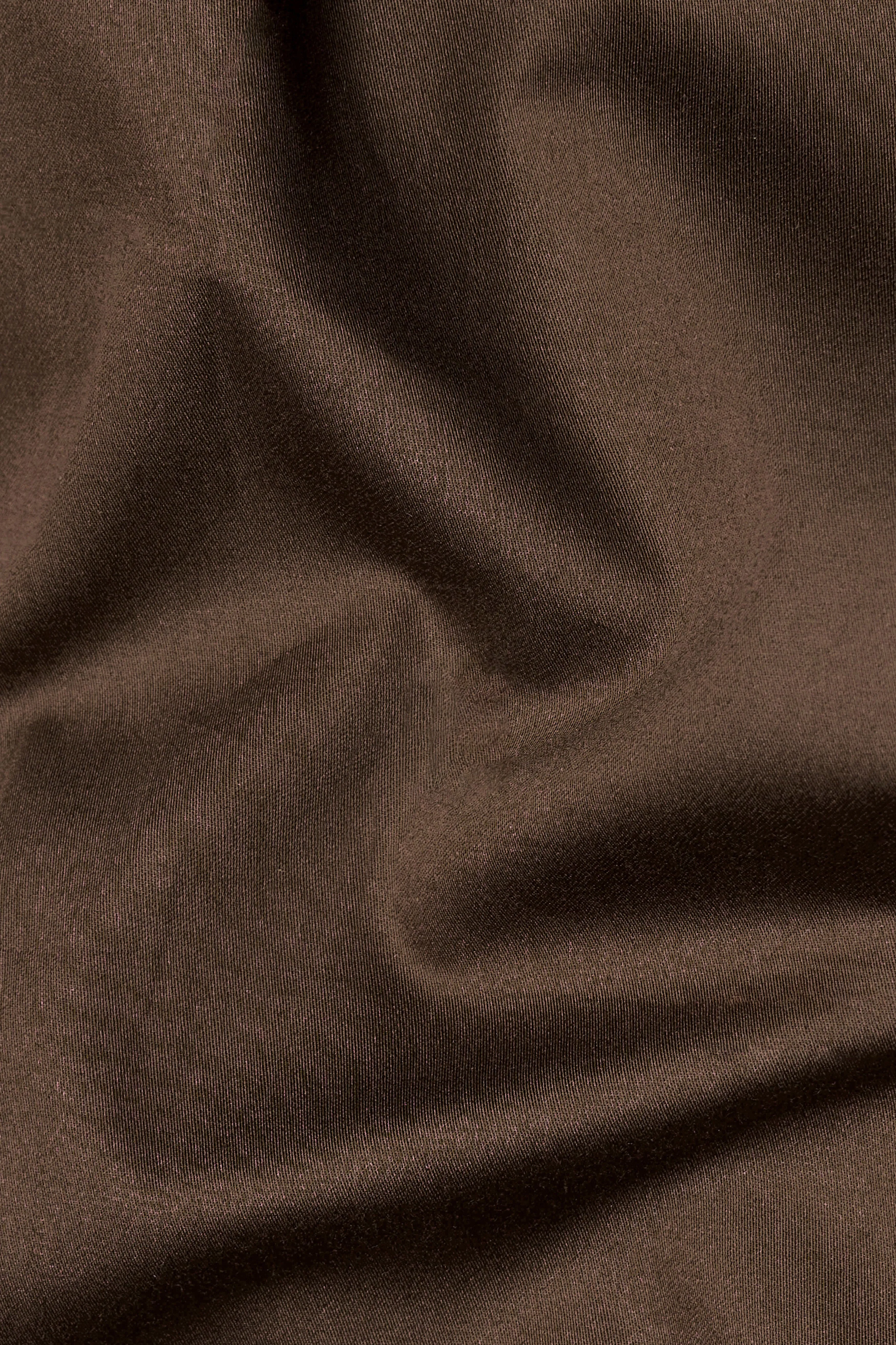 Medium Taupe Brown Subtle Sheen Super Soft Premium Cotton Pathani Set sold by French Crown product image thumbnail 3